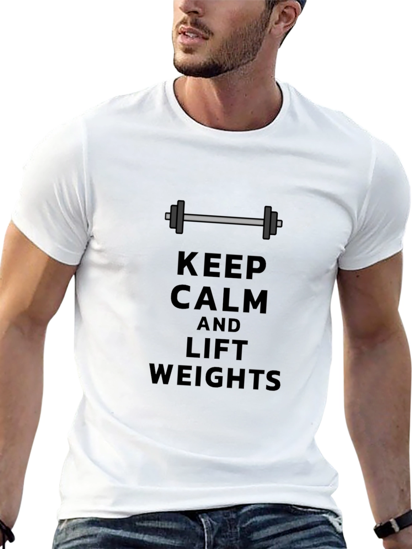 Keep Calm and Lift Weights T-Shirt