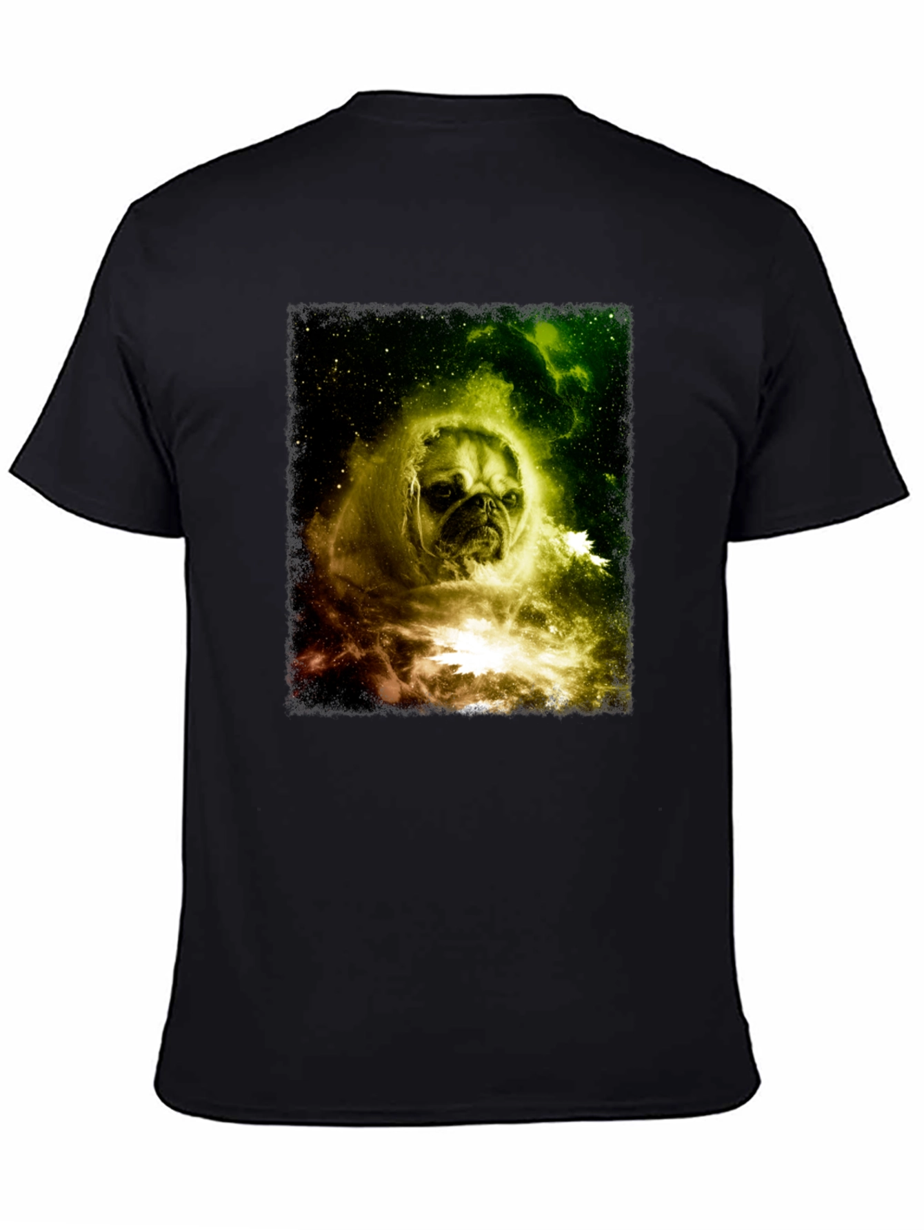 Pug in Space Graphic T-Shirt - Stylish & Unique