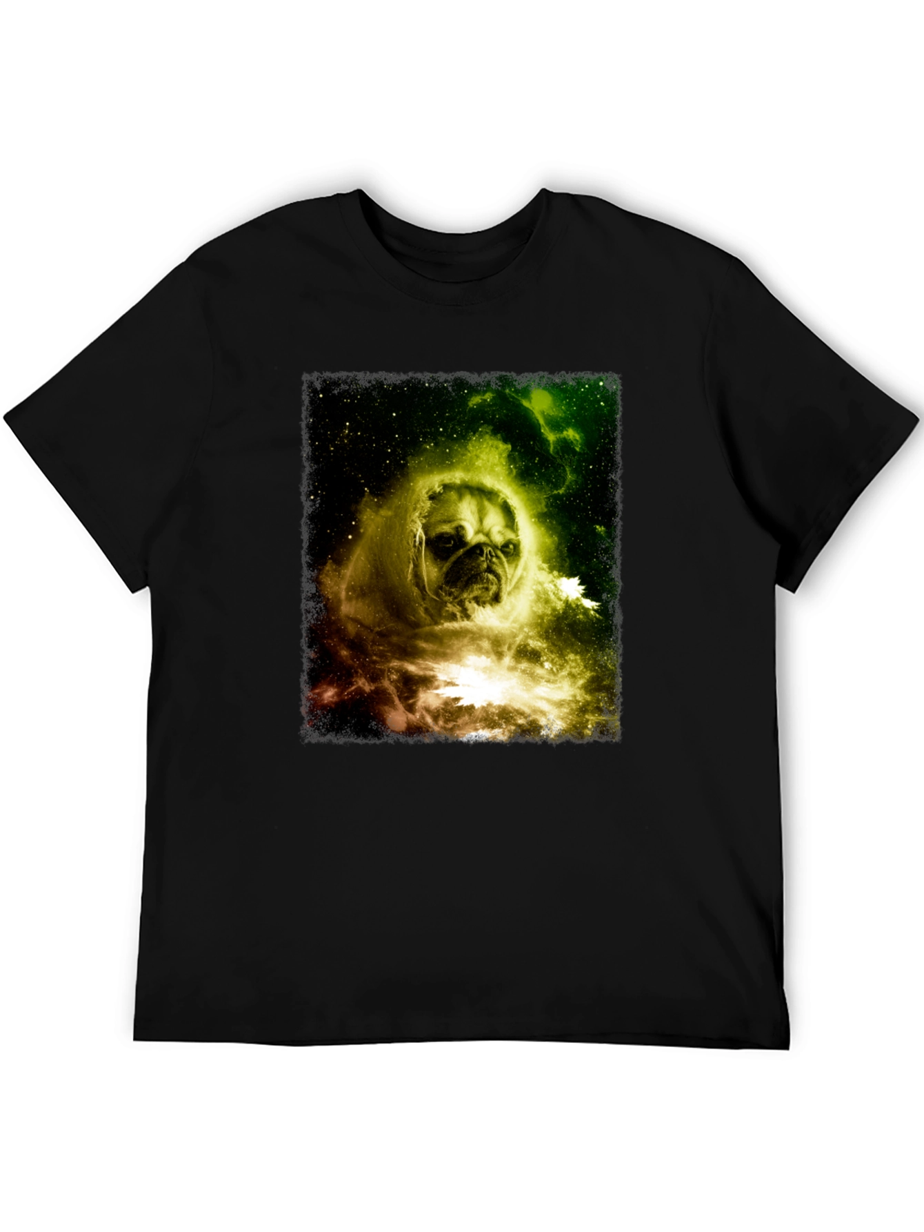 Pug in Space Graphic T-Shirt - Stylish & Unique