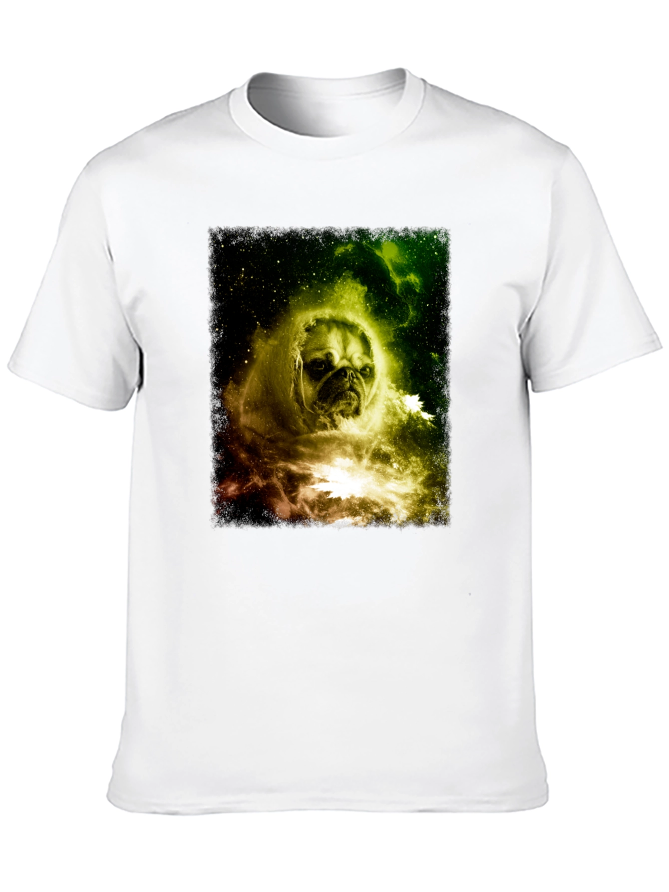 Pug in Space Graphic T-Shirt - Stylish & Unique
