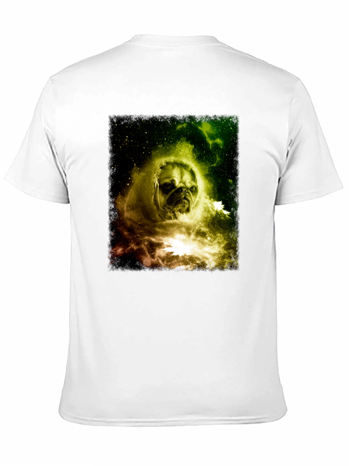 Pug in Space Graphic T-Shirt - Stylish & Unique