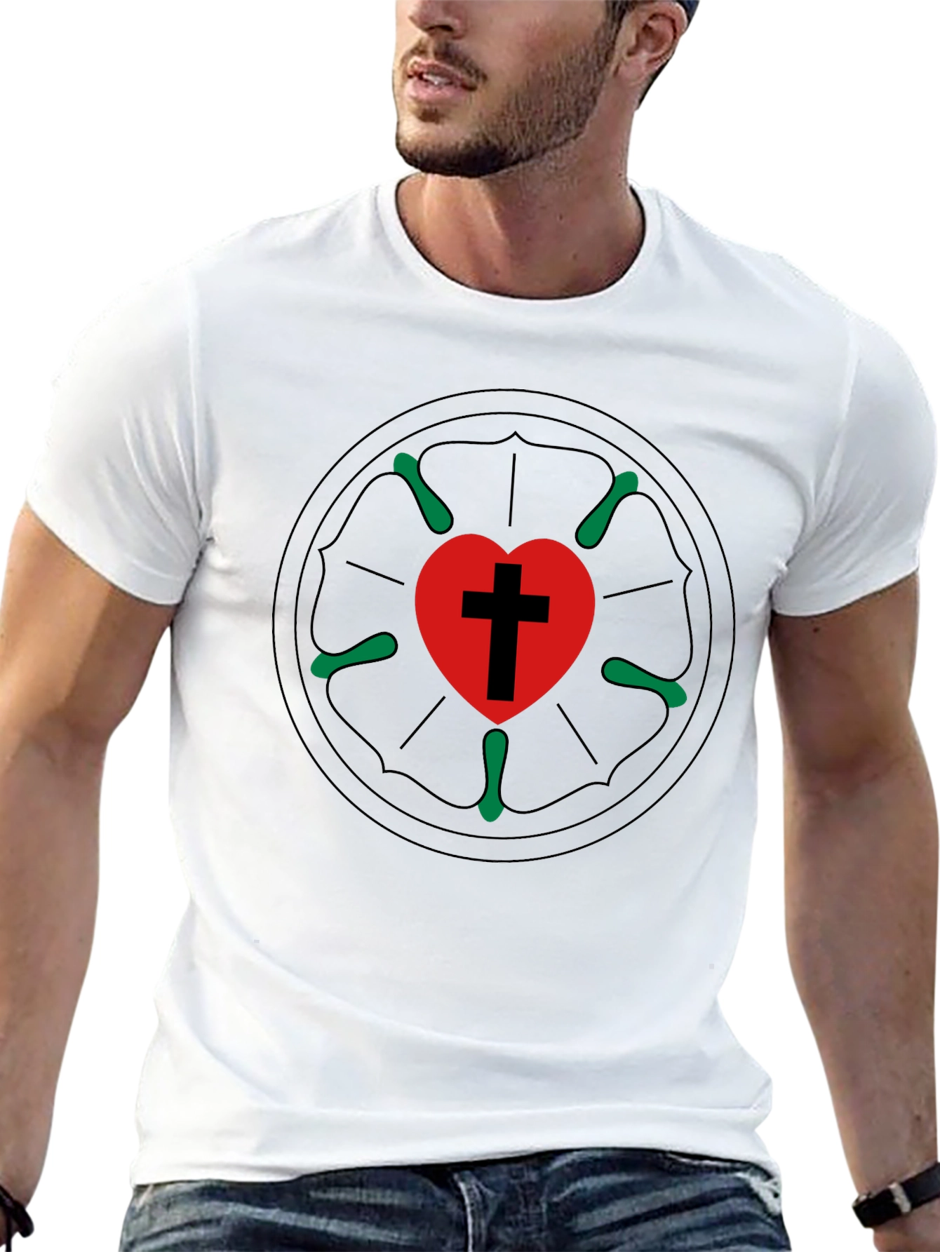 Luther Rose Black T-Shirt
