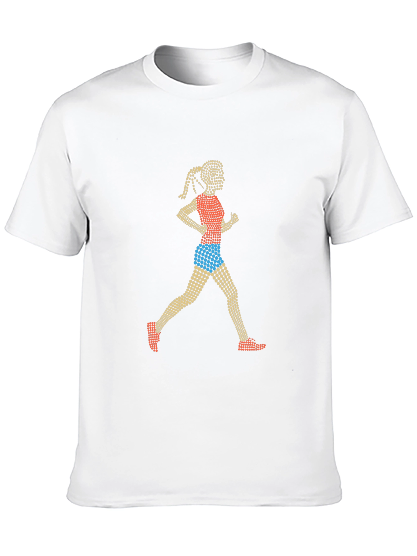 Runner Graphic Tee - Stylish & Sporty Design