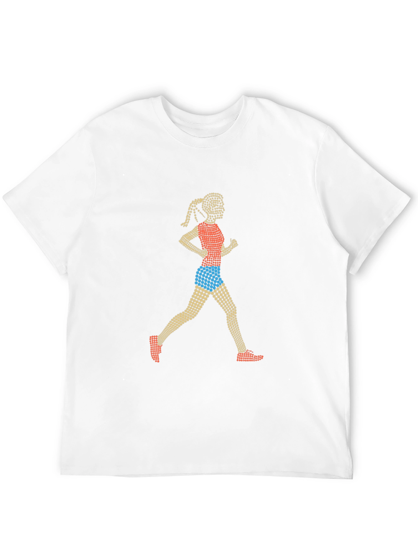 Runner Graphic Tee - Stylish & Sporty Design
