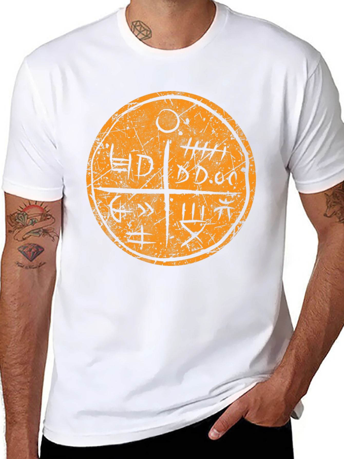 Sigil T-Shirt - Occult Design - Unisex Black Tee