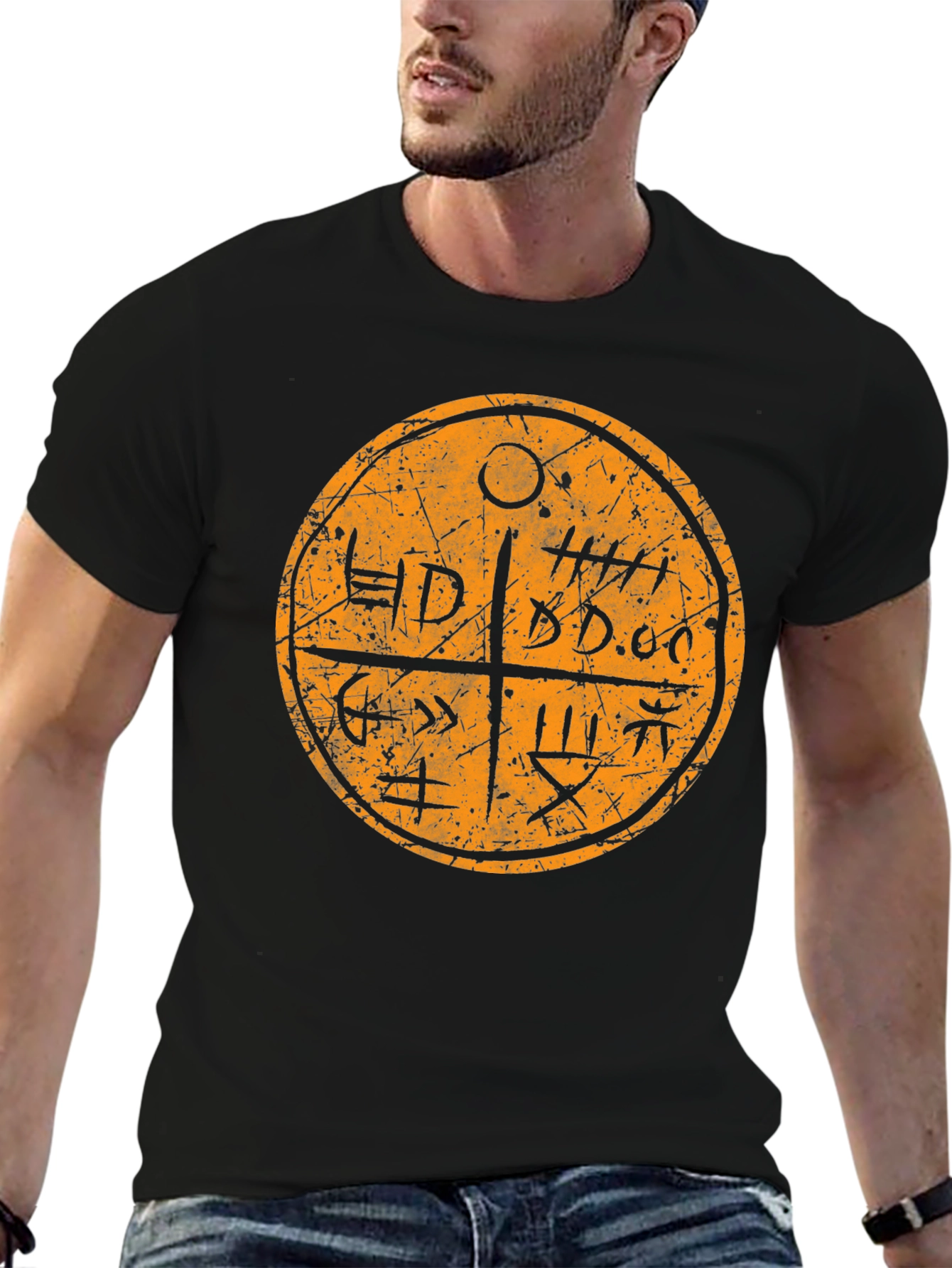 Sigil T-Shirt - Occult Design - Unisex Black Tee