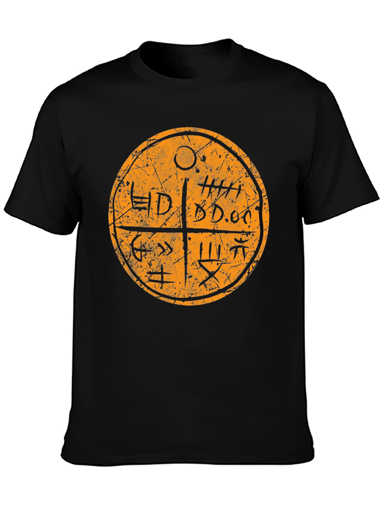 Sigil T-Shirt - Occult Design - Unisex Black Tee