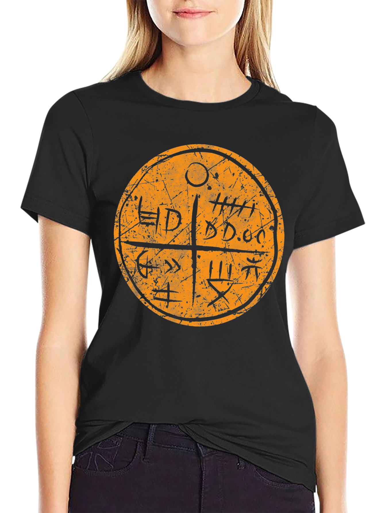 Sigil T-Shirt - Occult Design - Unisex Black Tee