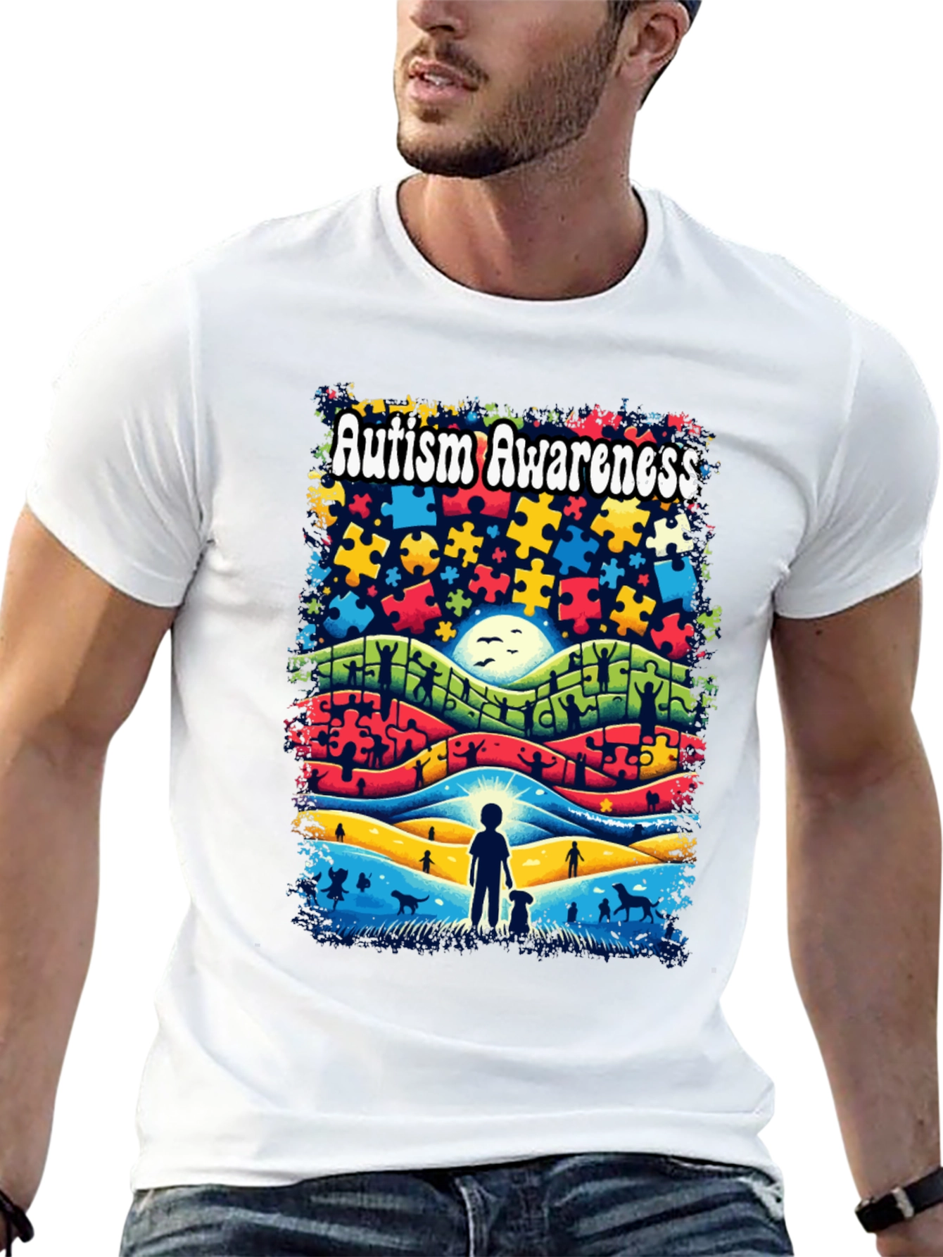 Autism Awareness Graphic T-Shirt