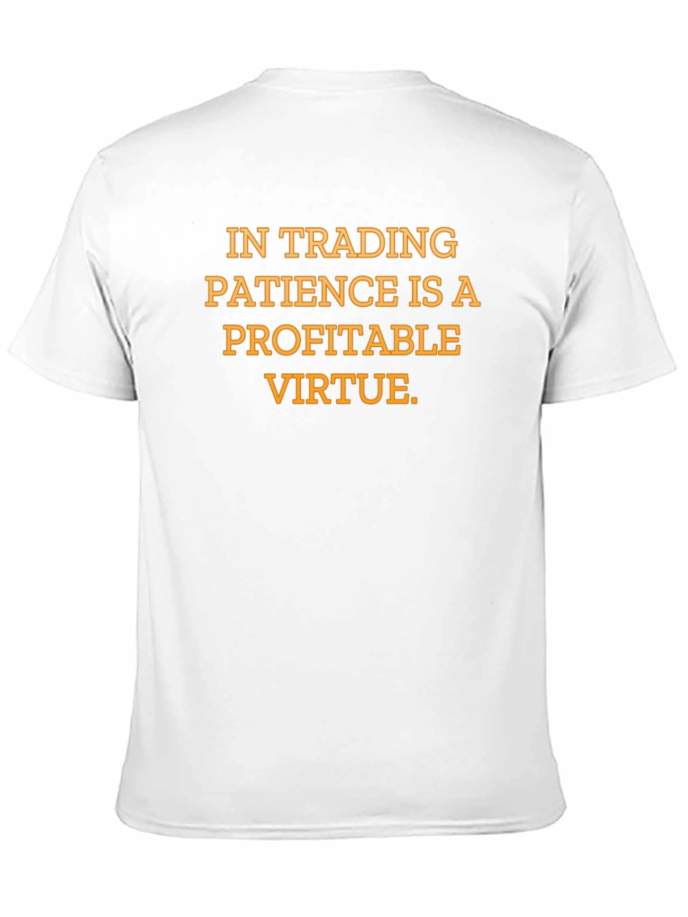 Trading Patience Graphic Tee - Black Cotton