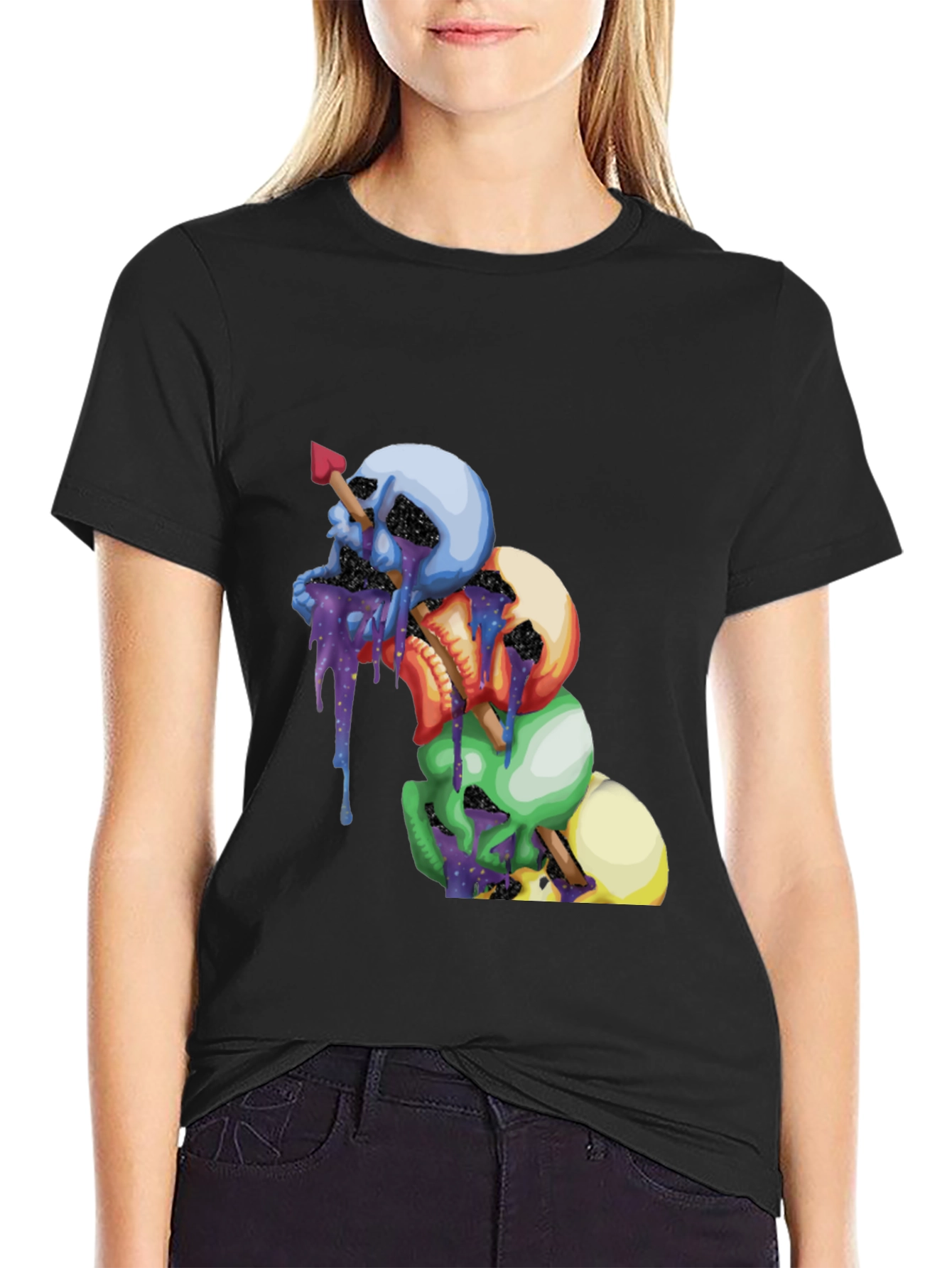 Skull Pile Arrow T-Shirt