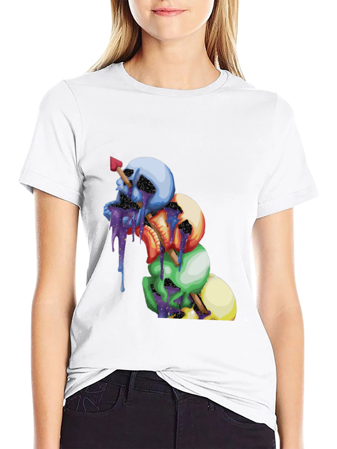 Skull Pile Arrow T-Shirt