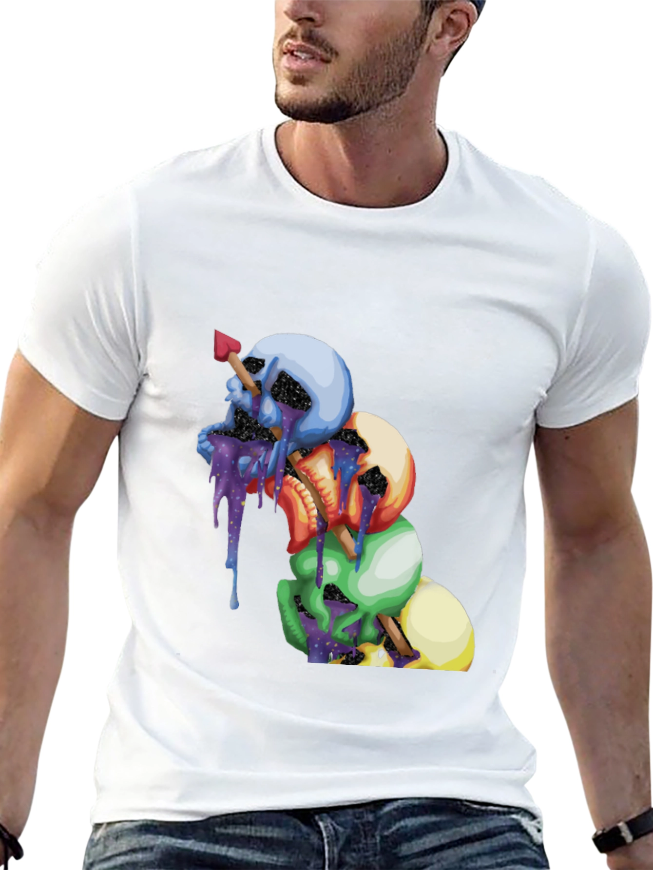 Skull Pile Arrow T-Shirt