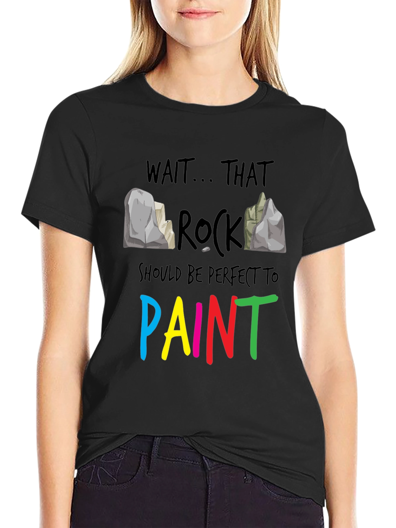 Rock Painting T-Shirt - Perfect Gift for Artists