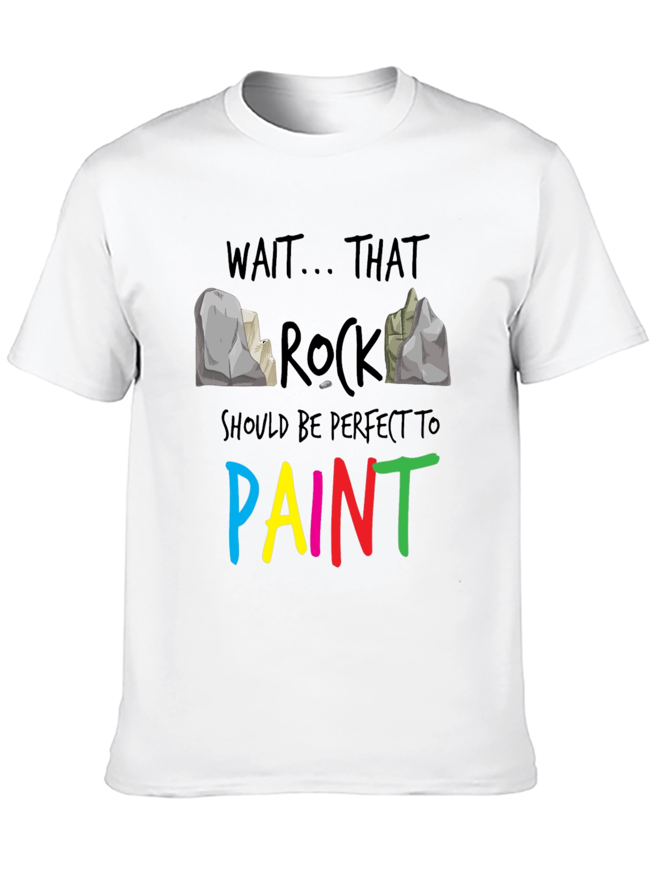 Rock Painting T-Shirt - Perfect Gift for Artists