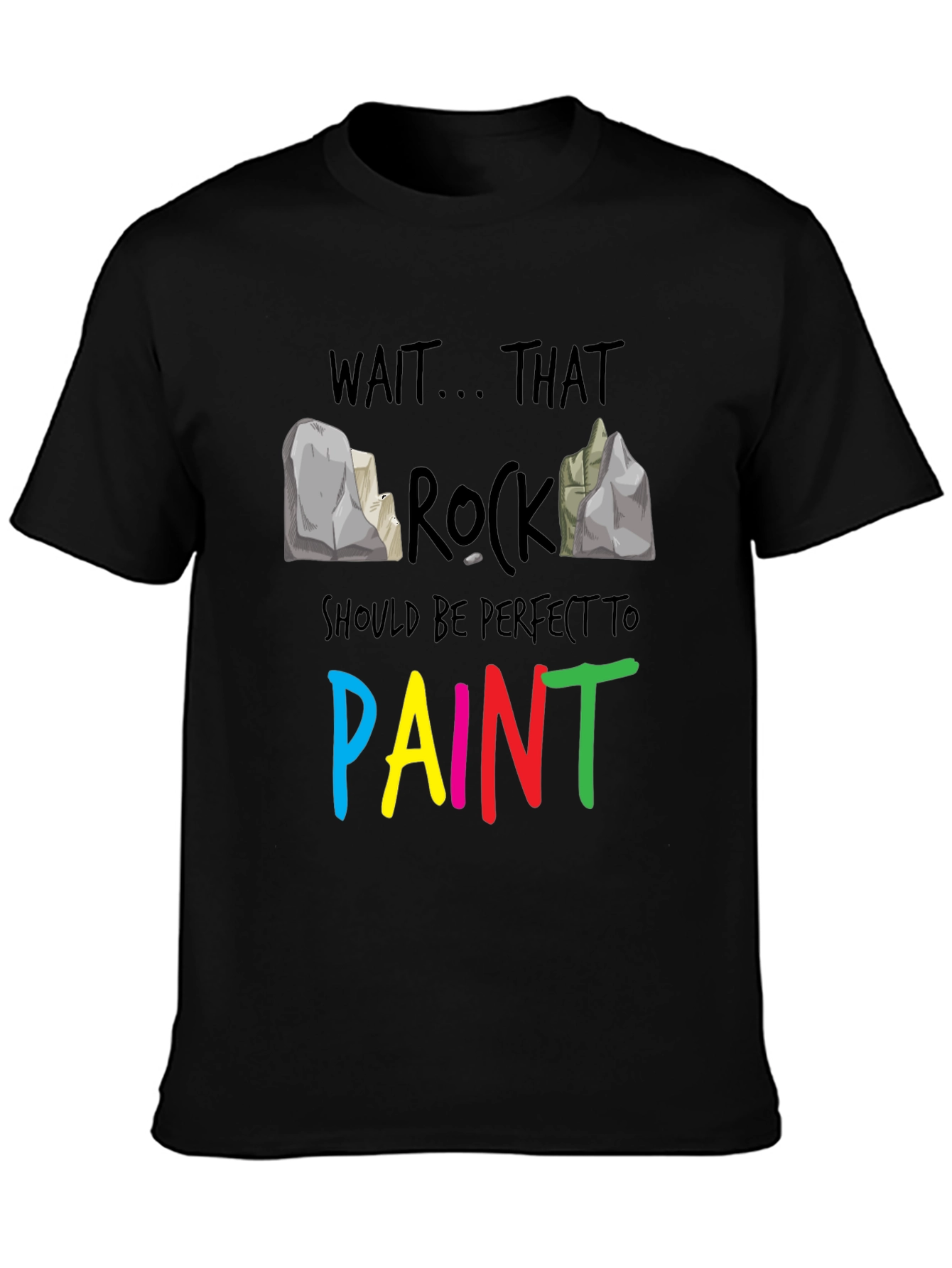 Rock Painting T-Shirt - Perfect Gift for Artists