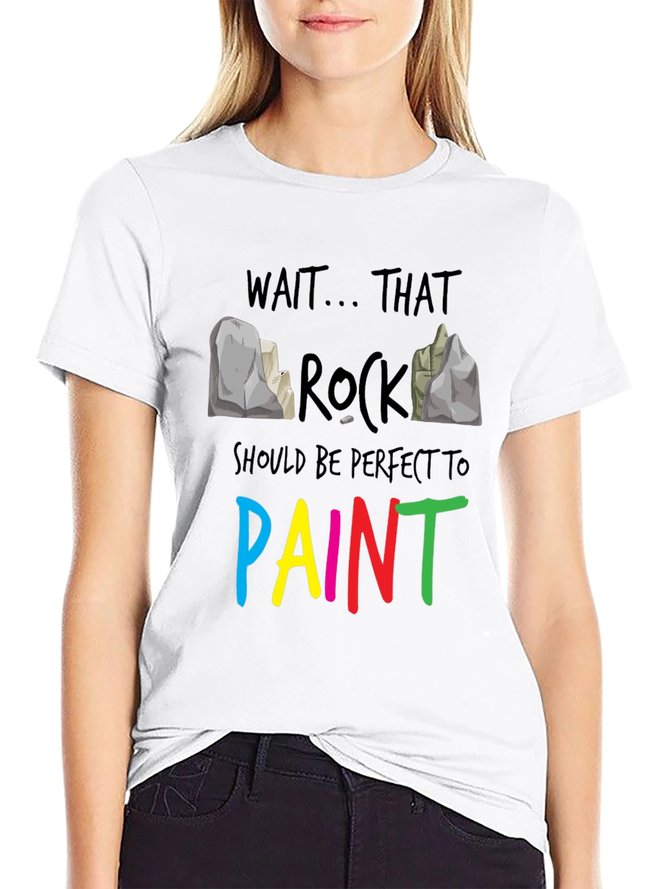 Rock Painting T-Shirt - Perfect Gift for Artists
