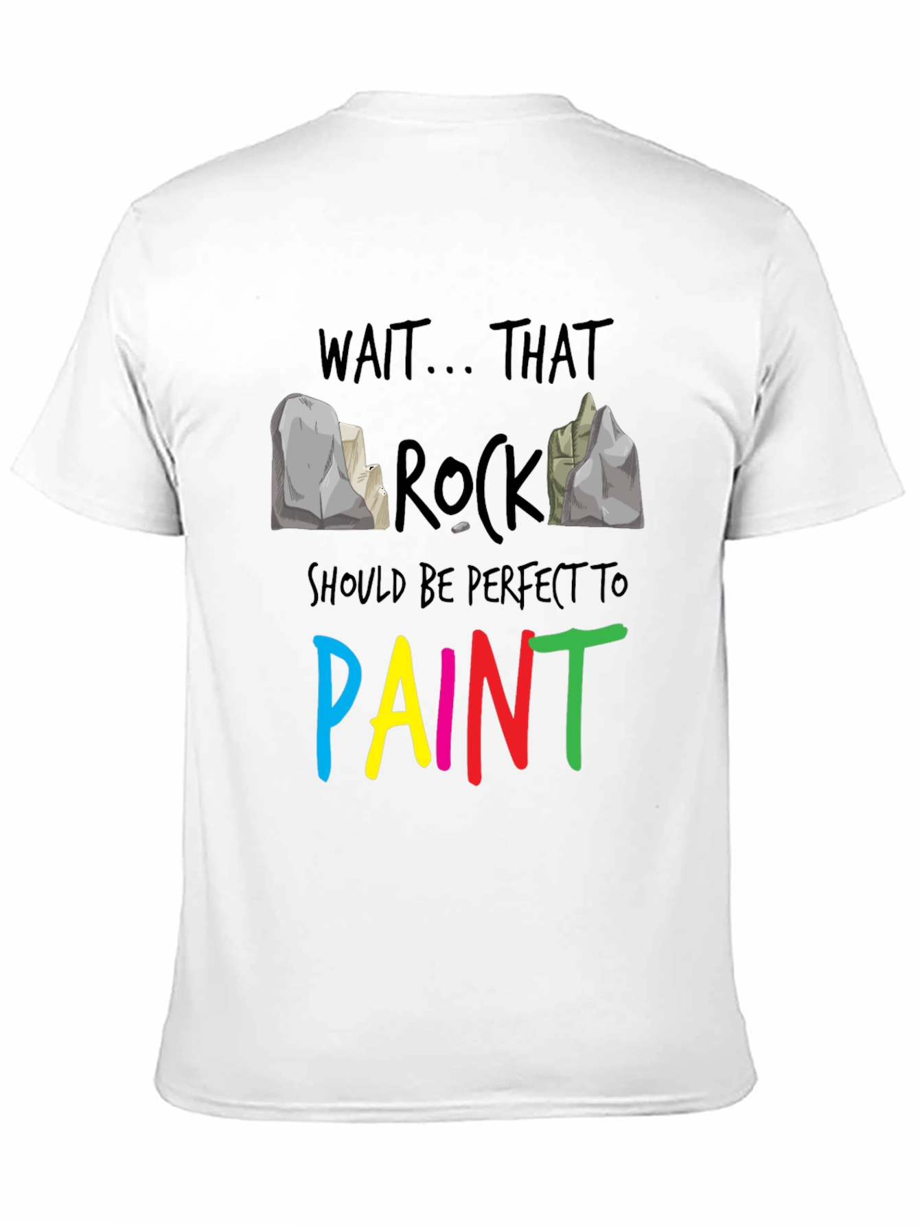 Rock Painting T-Shirt - Perfect Gift for Artists