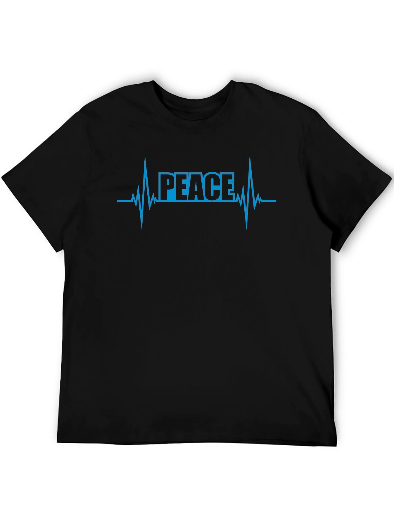 Peace Heartbeat Graphic T-Shirt