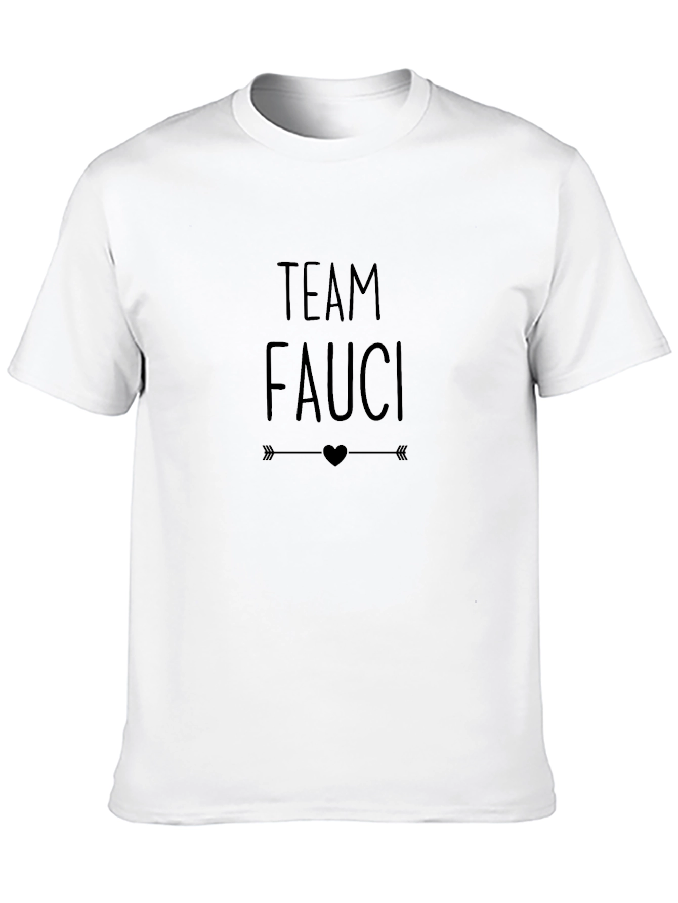 Team Fauci Graphic Tee - Black T-Shirt