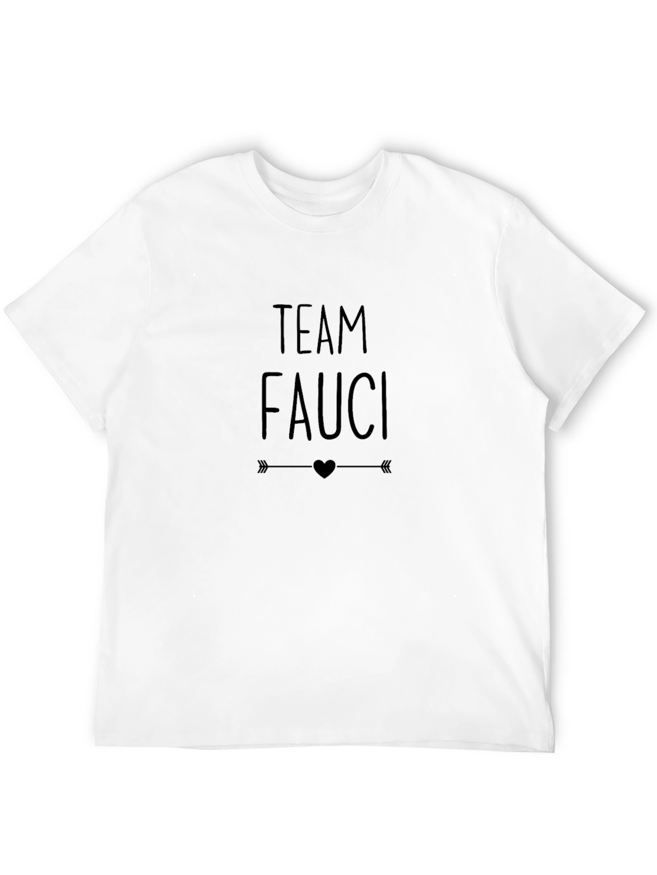 Team Fauci Graphic Tee - Black T-Shirt