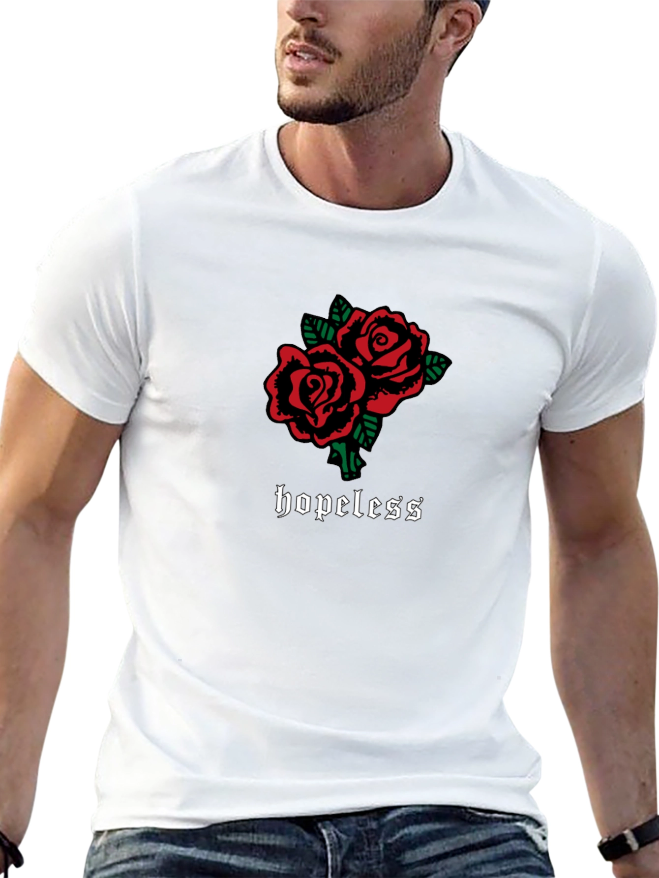 Hopeless Roses Graphic T-Shirt
