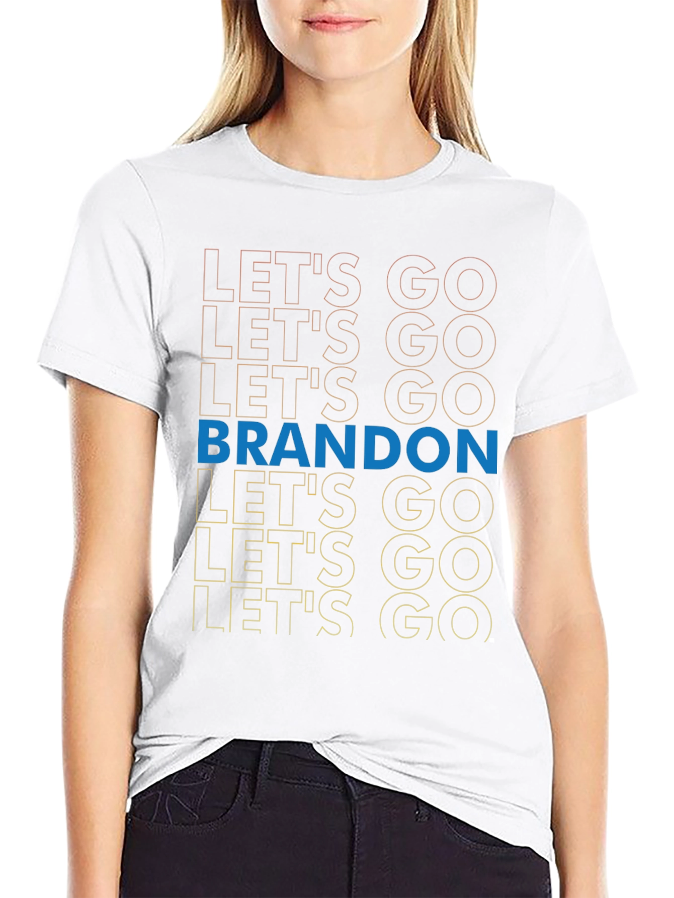 Lets Go Brandon Graphic Tee