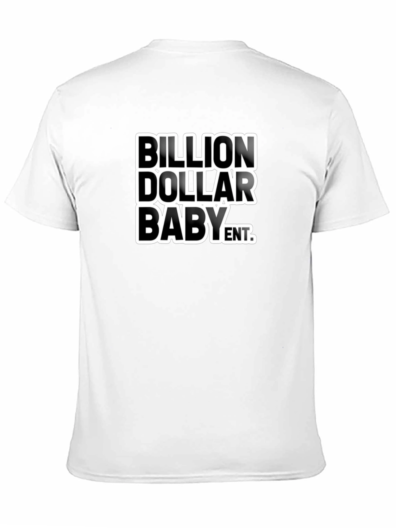 Billion Dollar Baby Graphic Tee - Black Cotton Blend