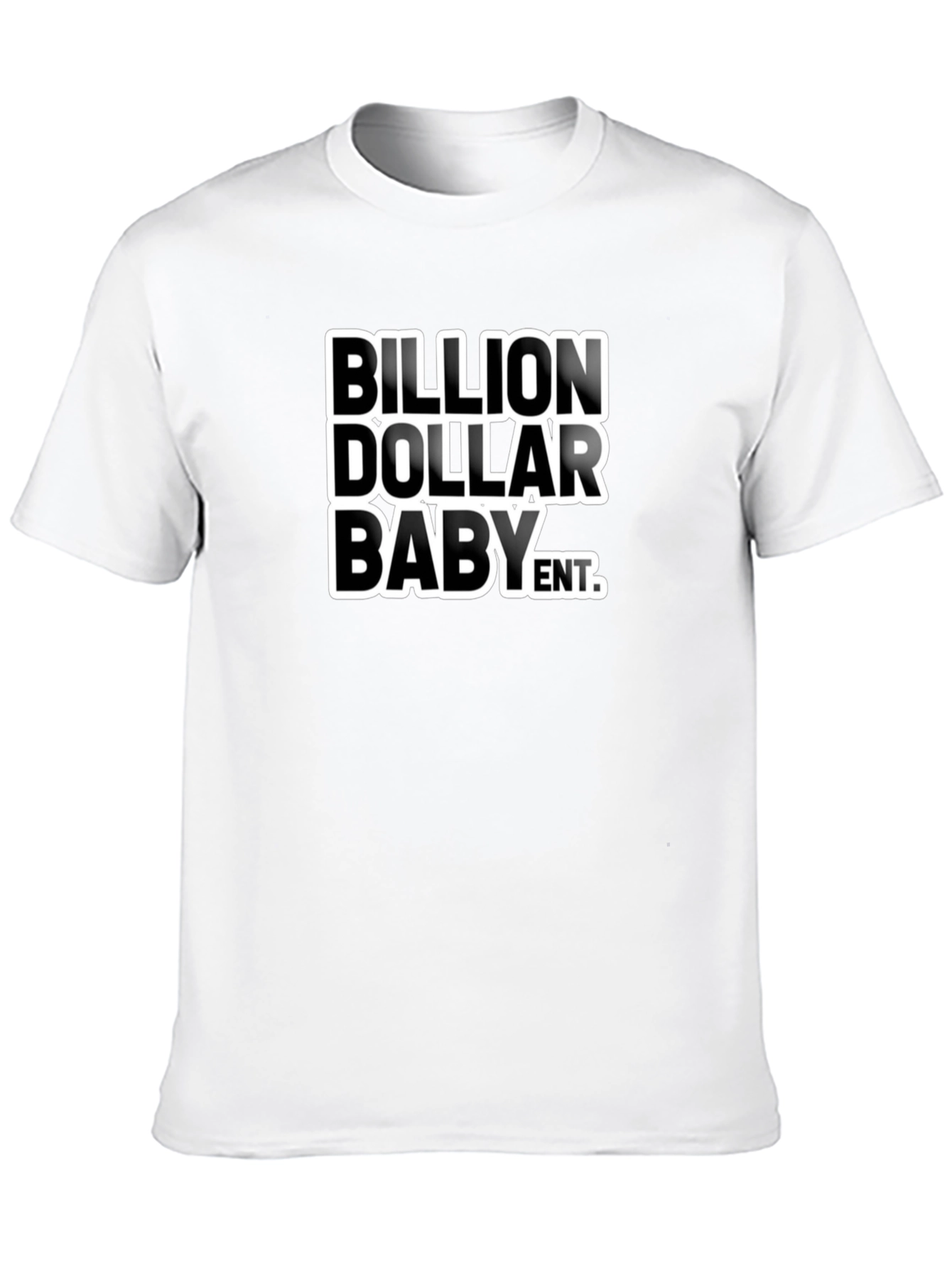 Billion Dollar Baby Graphic Tee - Black Cotton Blend