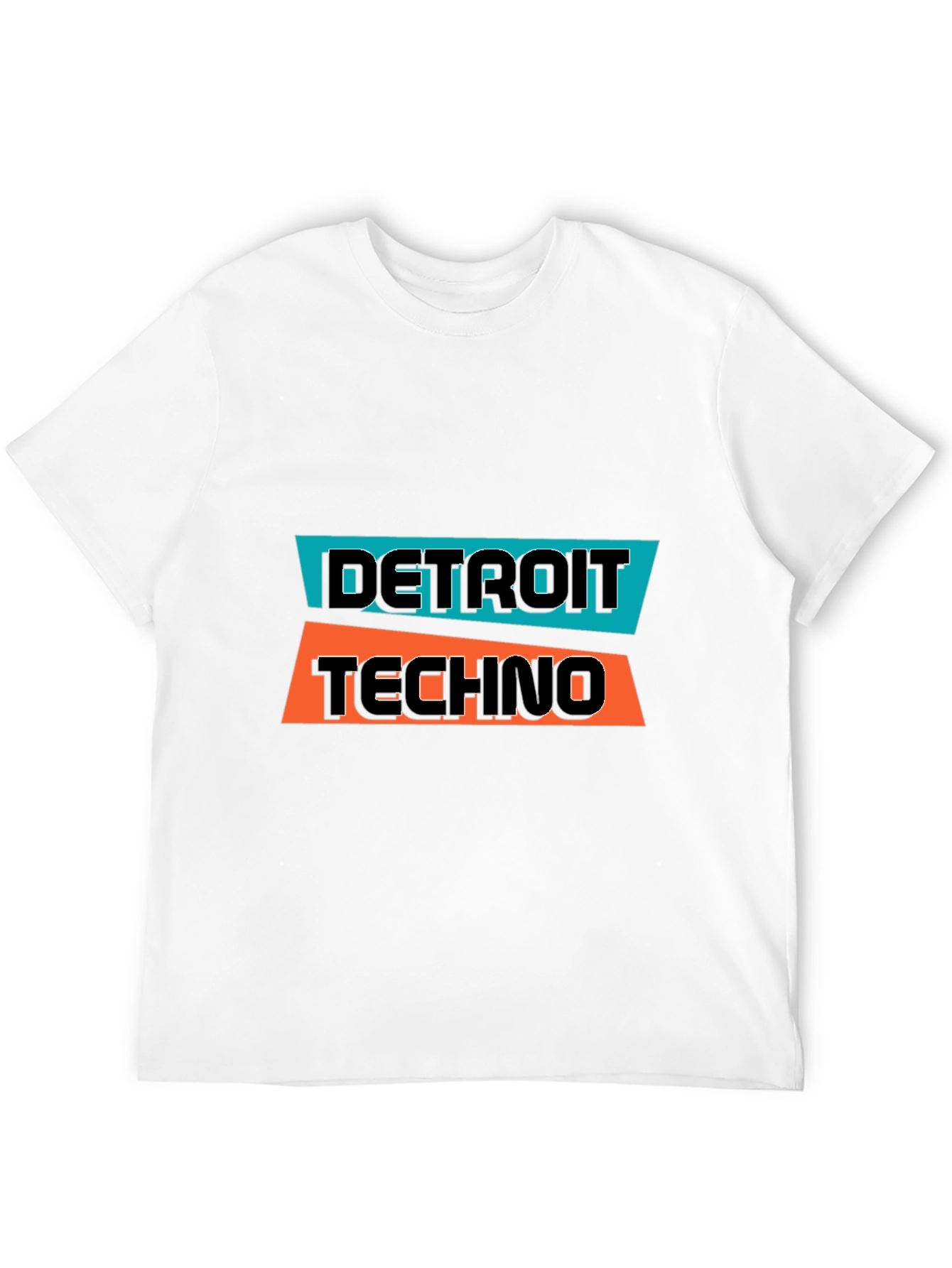 Detroit Techno Graphic Tee - Black