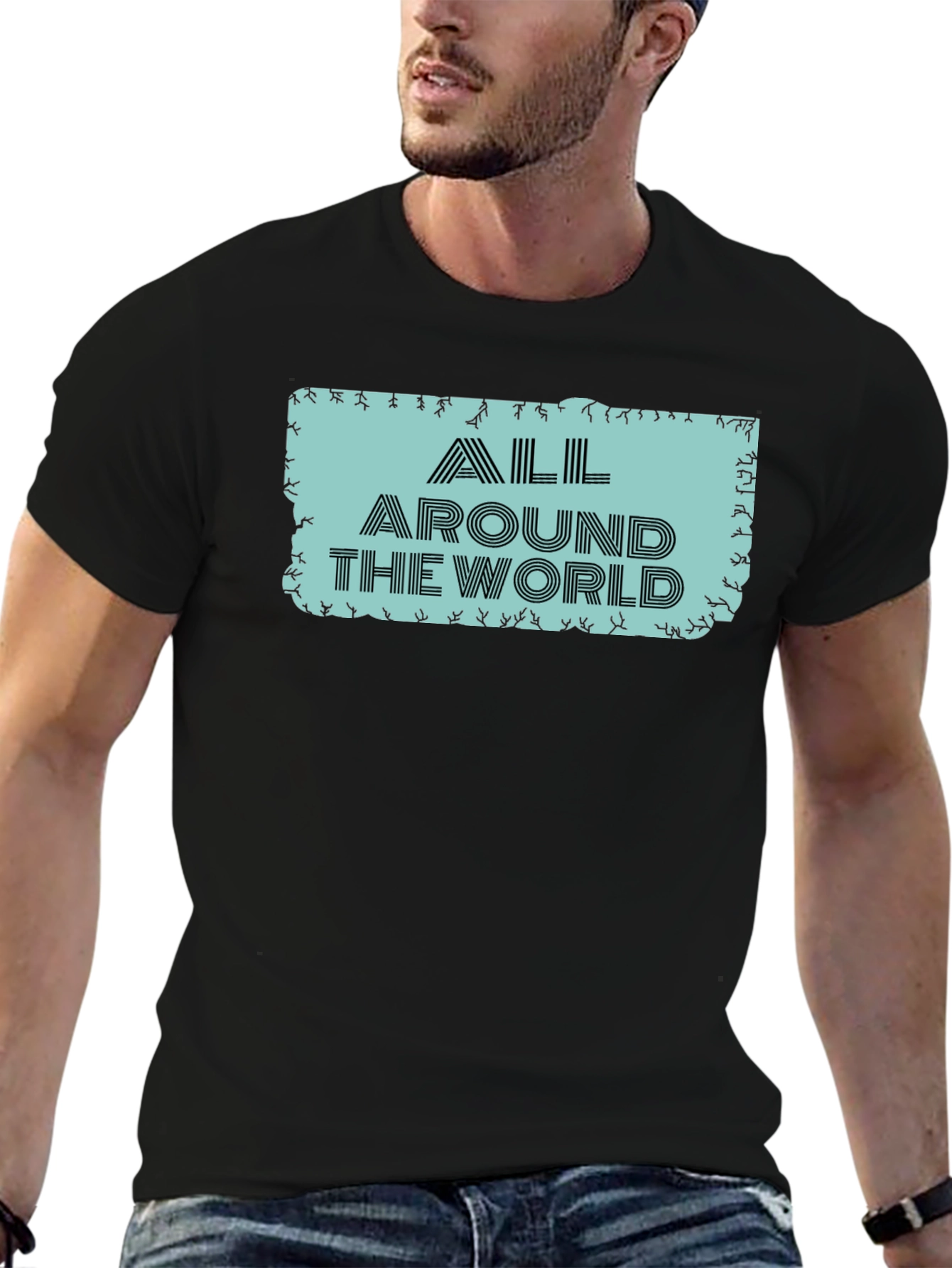 All Around The World Graphic Tee