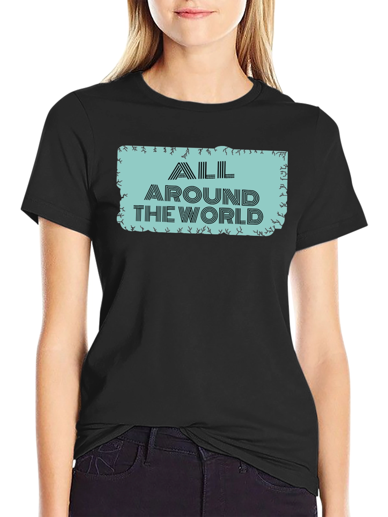 All Around The World Graphic Tee