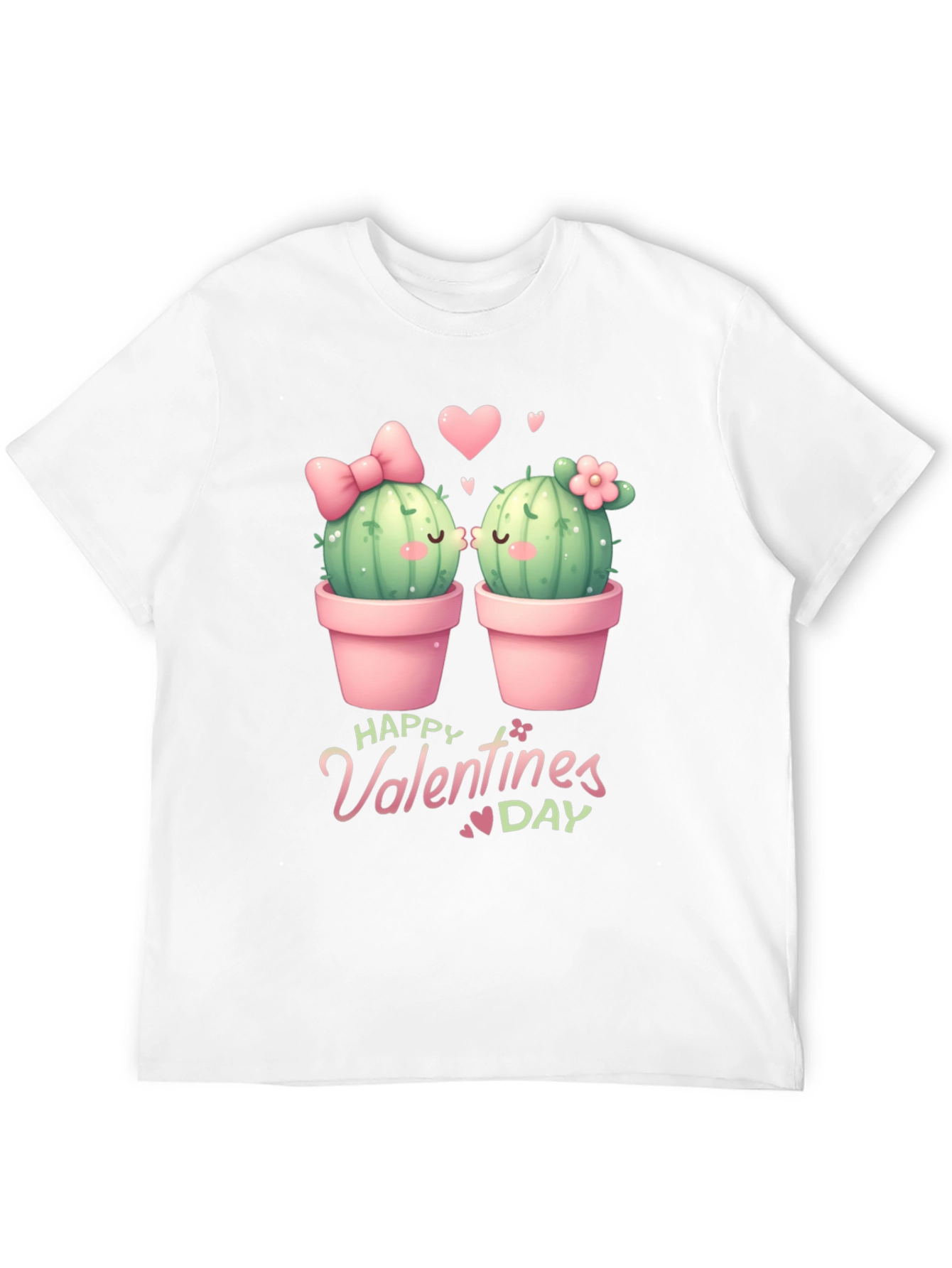 Cactus Valentines Day Graphic Tee