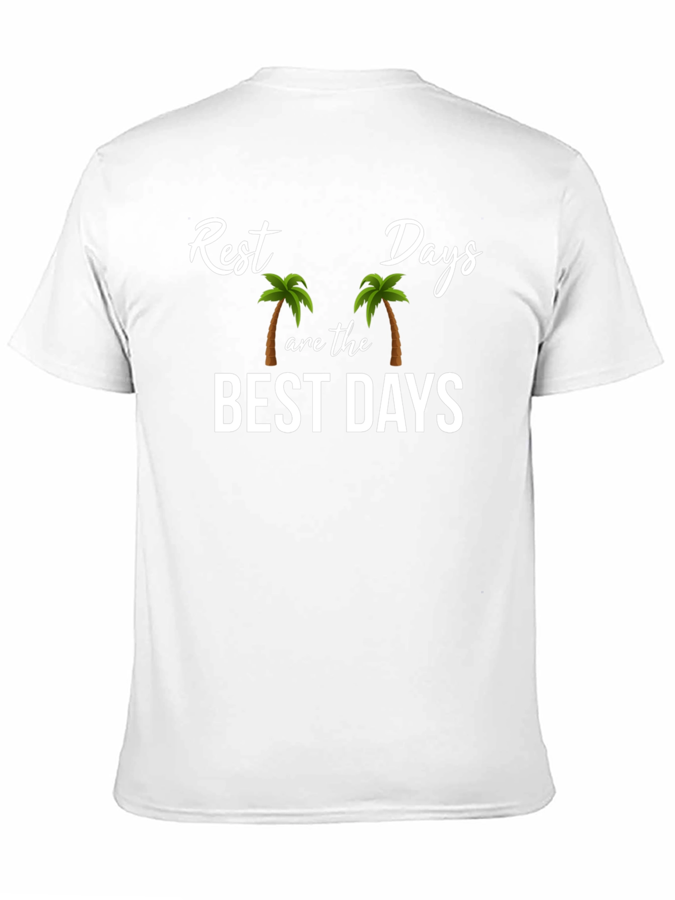 Rest Days Palm Tree Graphic T-Shirt