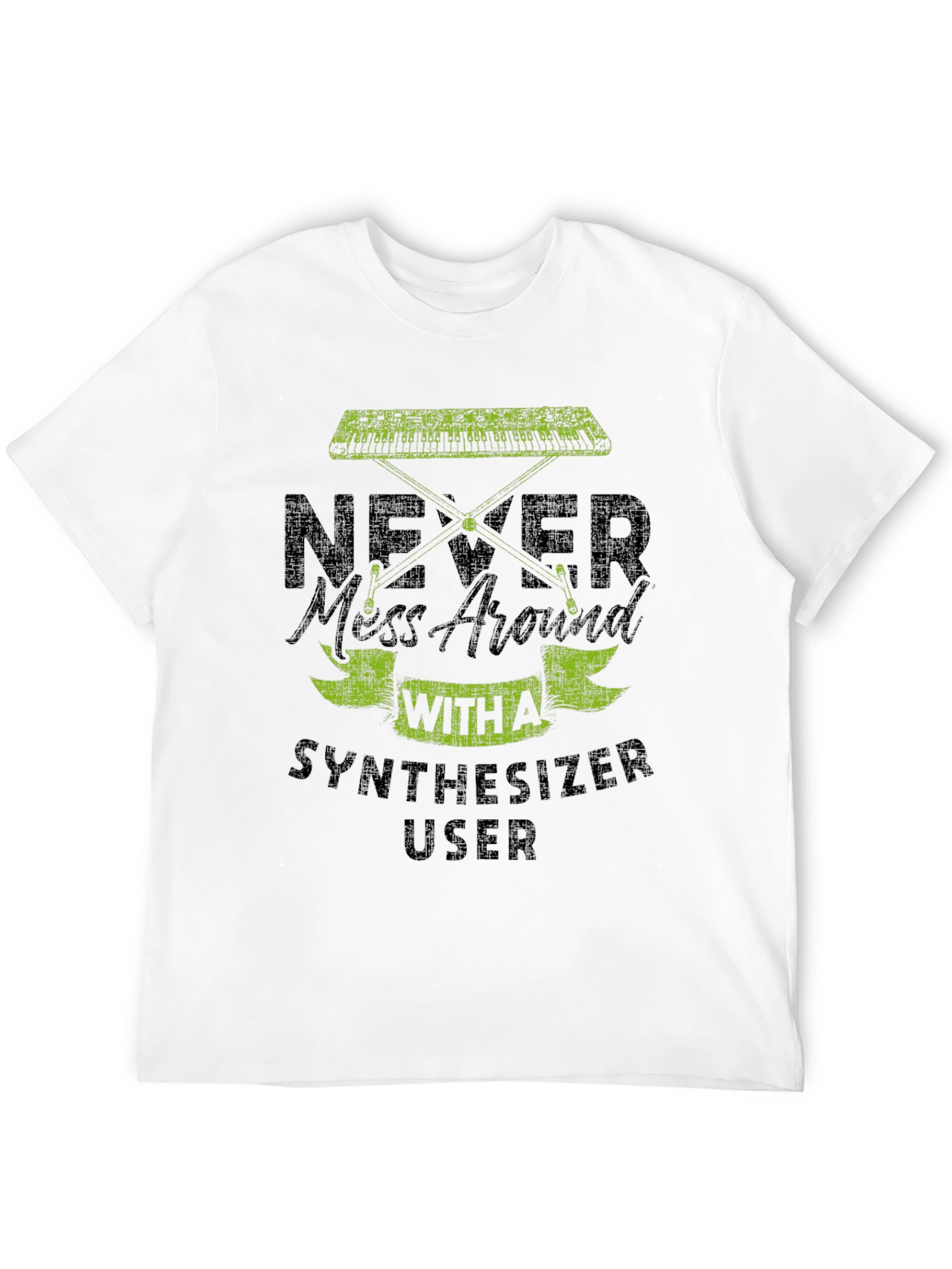 Never Mess With Synthesizer User Graphic T-Shirt