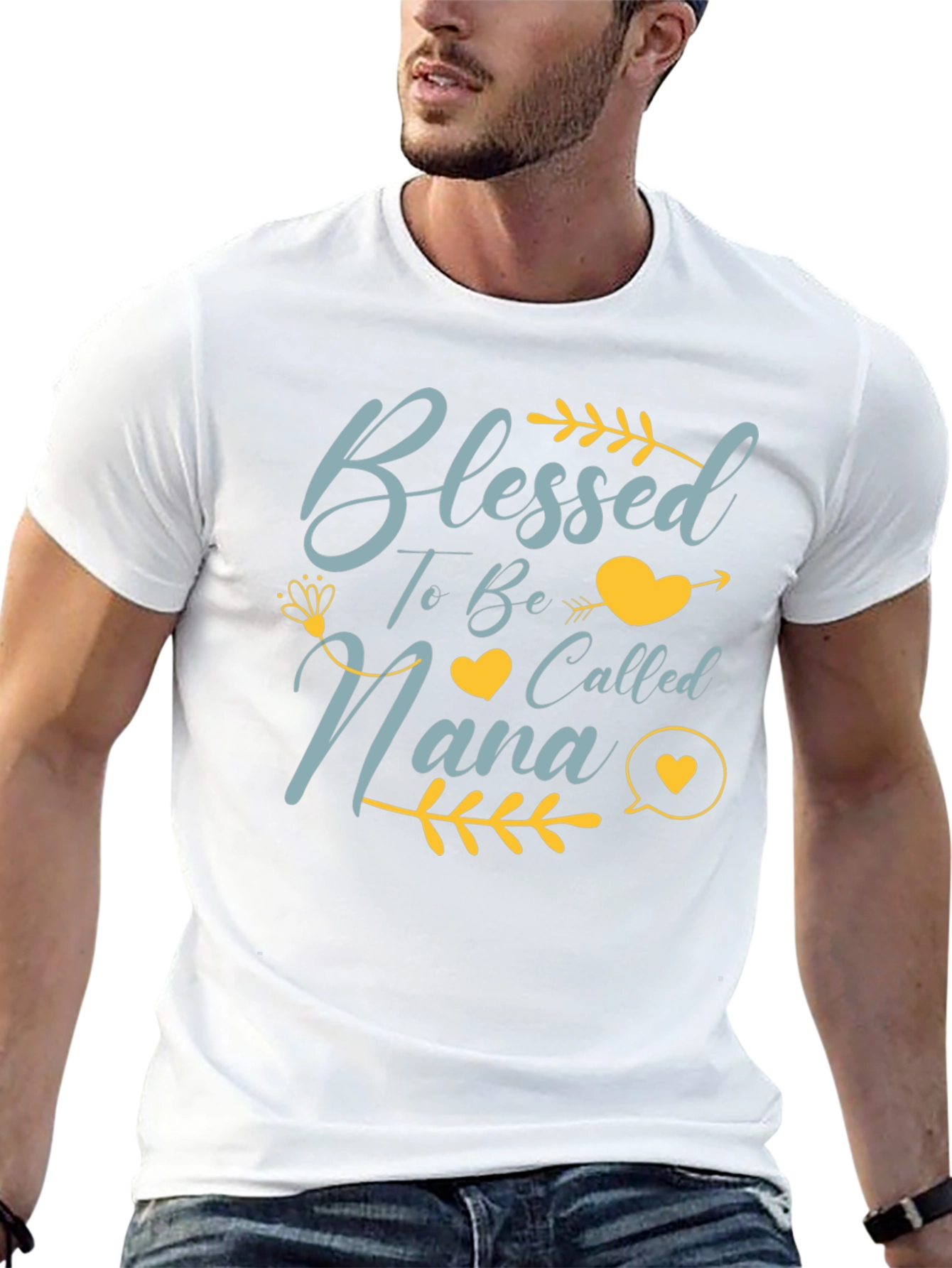 Blessed Nana T-Shirt - Cute Gift for Grandma