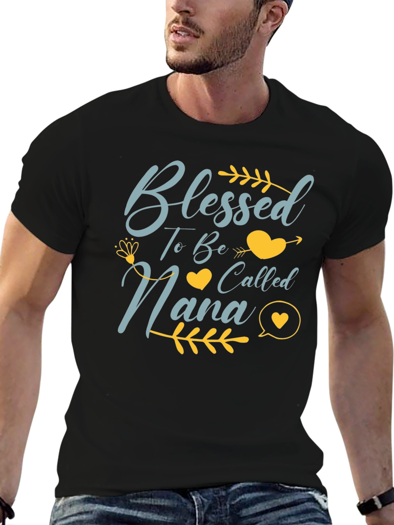 Blessed Nana T-Shirt - Cute Gift for Grandma