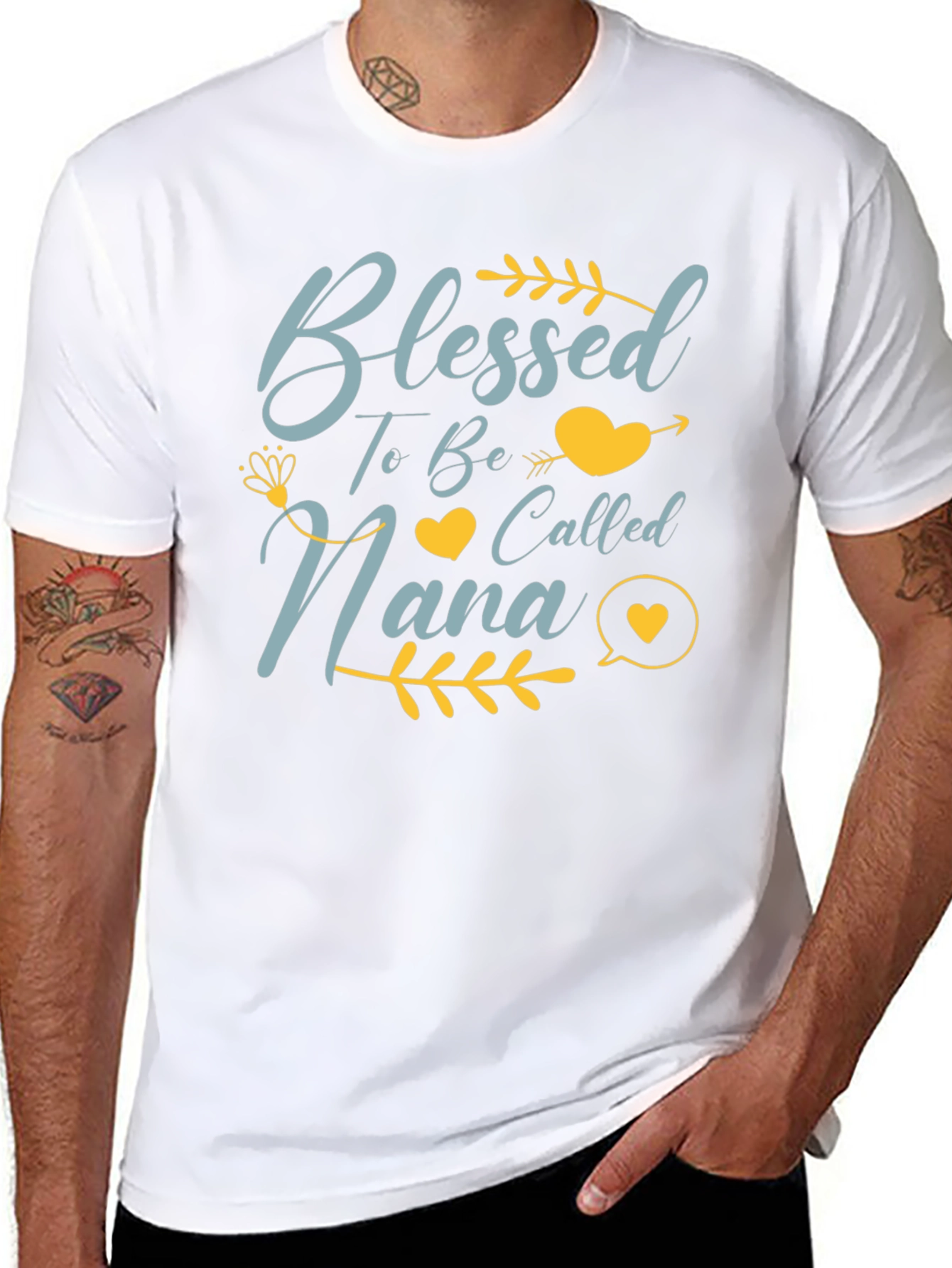 Blessed Nana T-Shirt - Cute Gift for Grandma