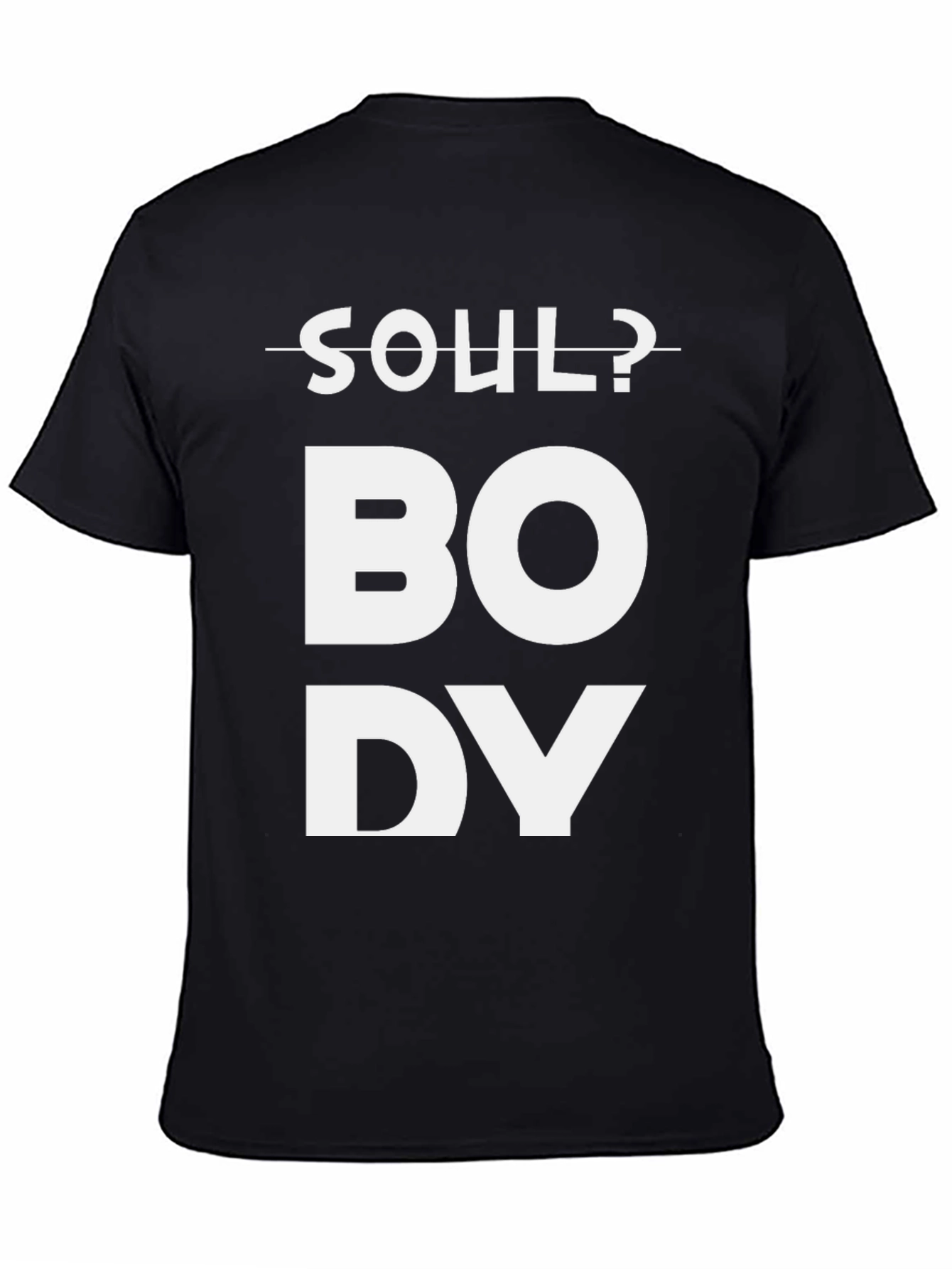 Soul or Body Graphic Tee - Black