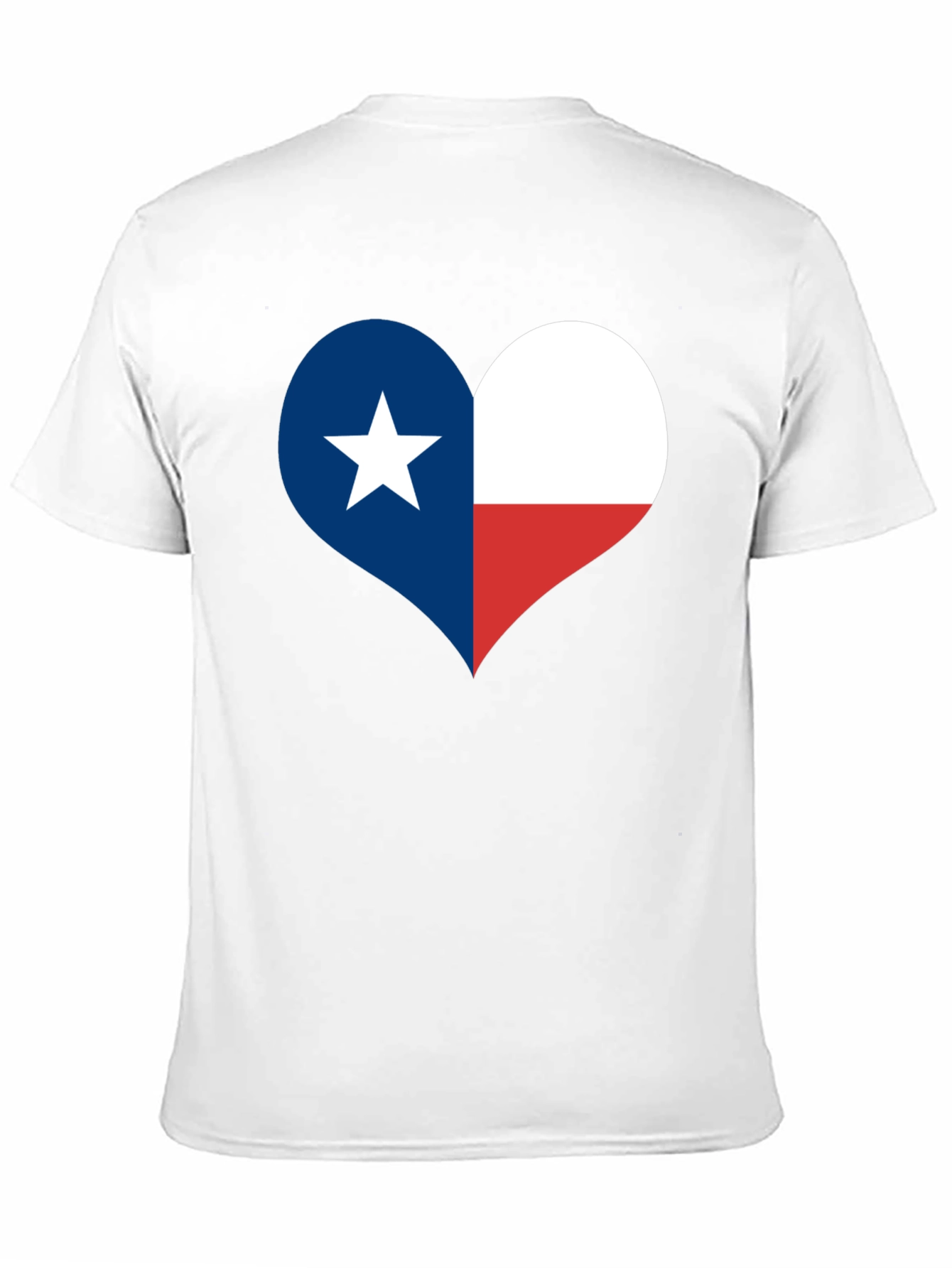 Texas Flag Heart T-Shirt - Lone Star State Pride
