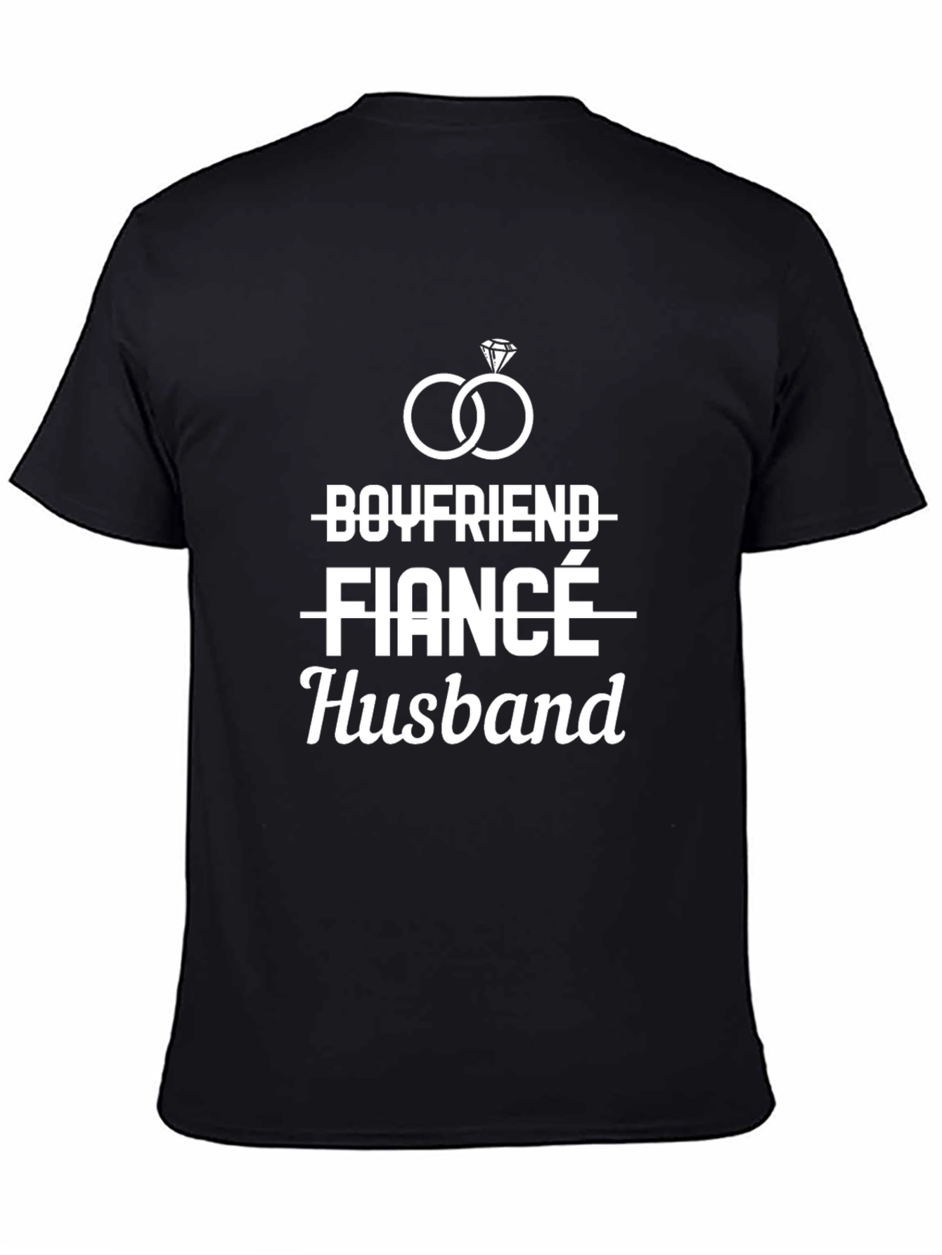 Boyfriend Fiance Husband Graphic T-Shirt