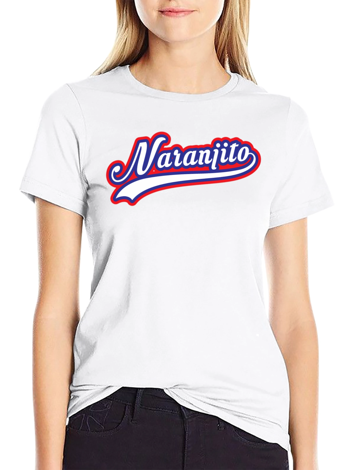 Naranjito Baseball Style T-Shirt