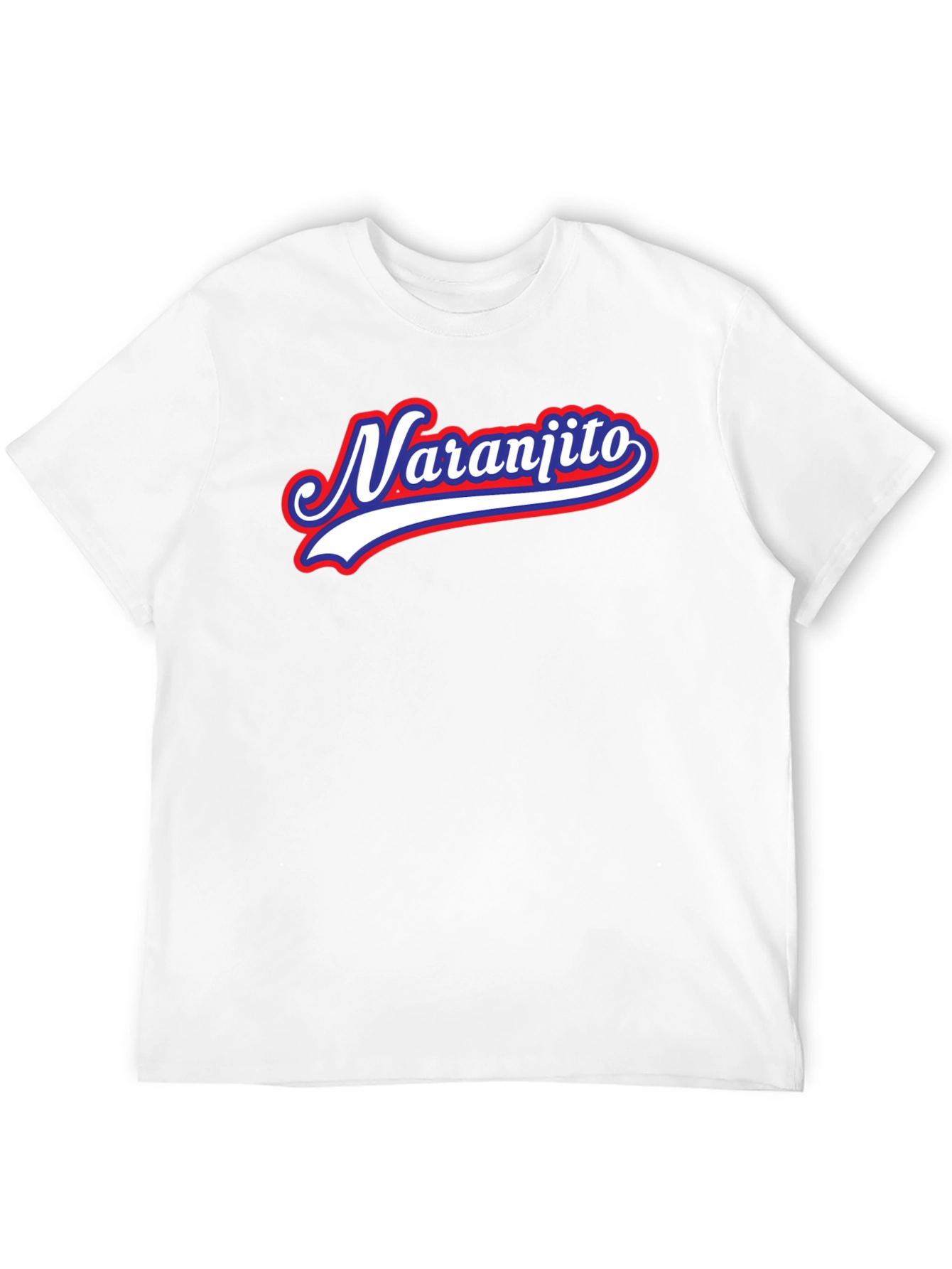 Naranjito Baseball Style T-Shirt