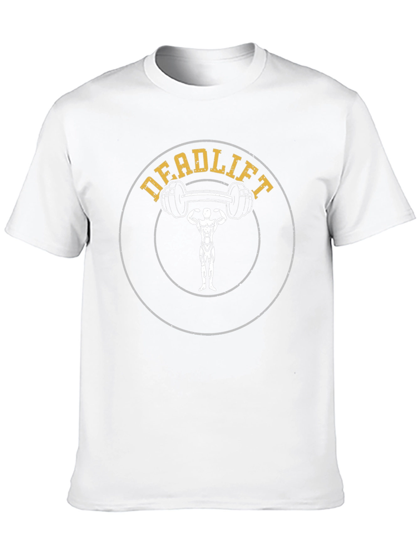 Deadlift Graphic Tee - Weightlifting Fitness Shirt