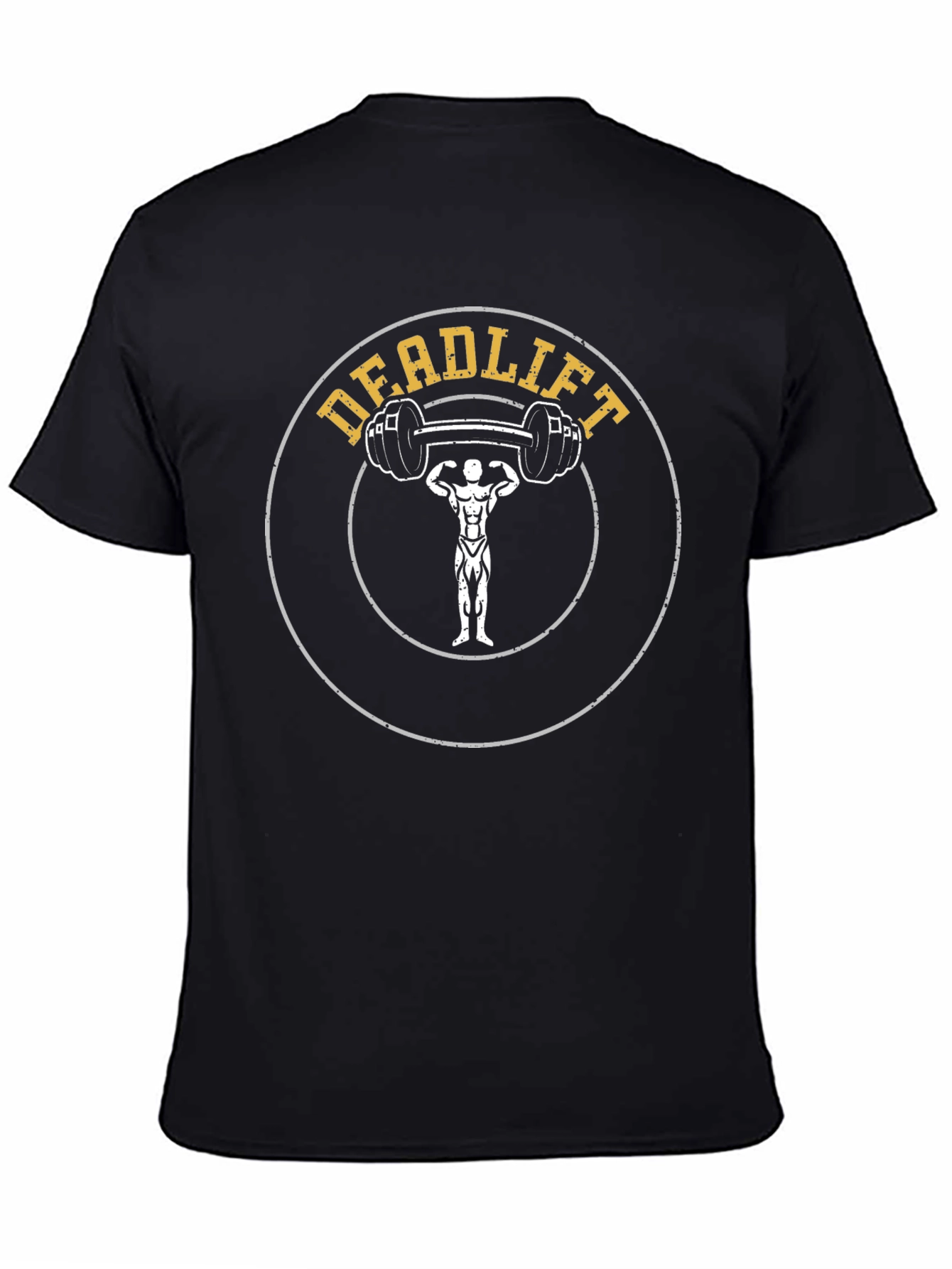 Deadlift Graphic Tee - Weightlifting Fitness Shirt