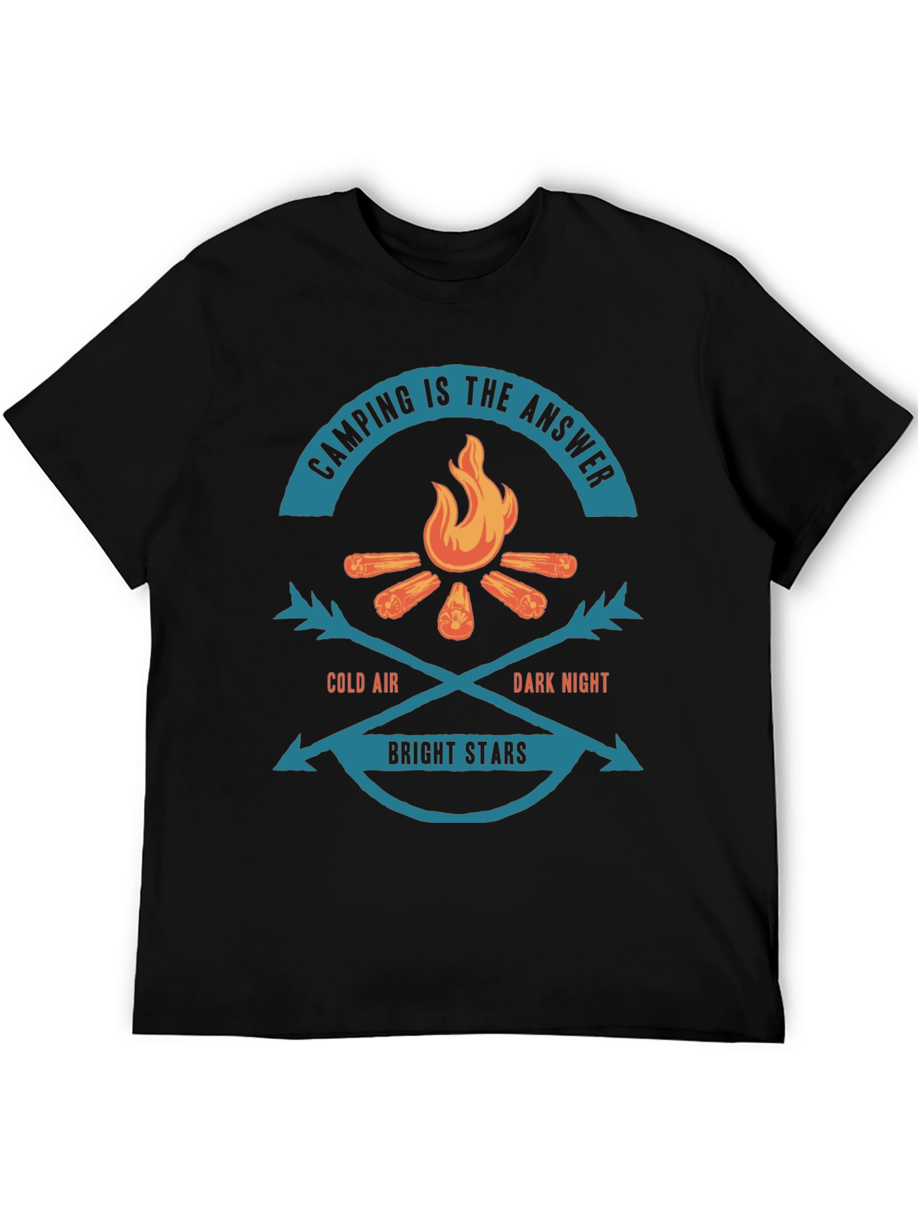 Camping is the Answer Graphic Tee