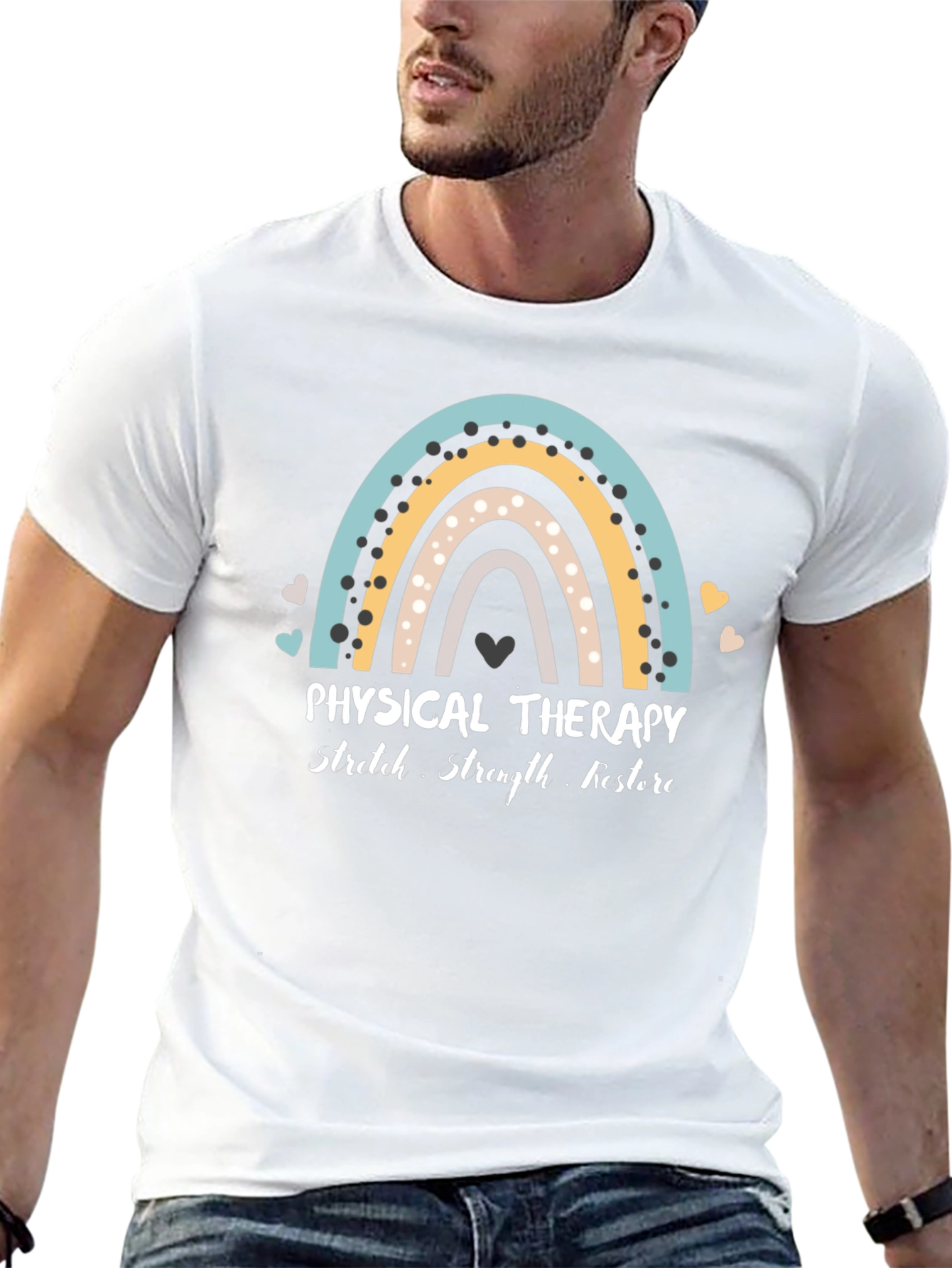 Physical Therapy Rainbow T-Shirt