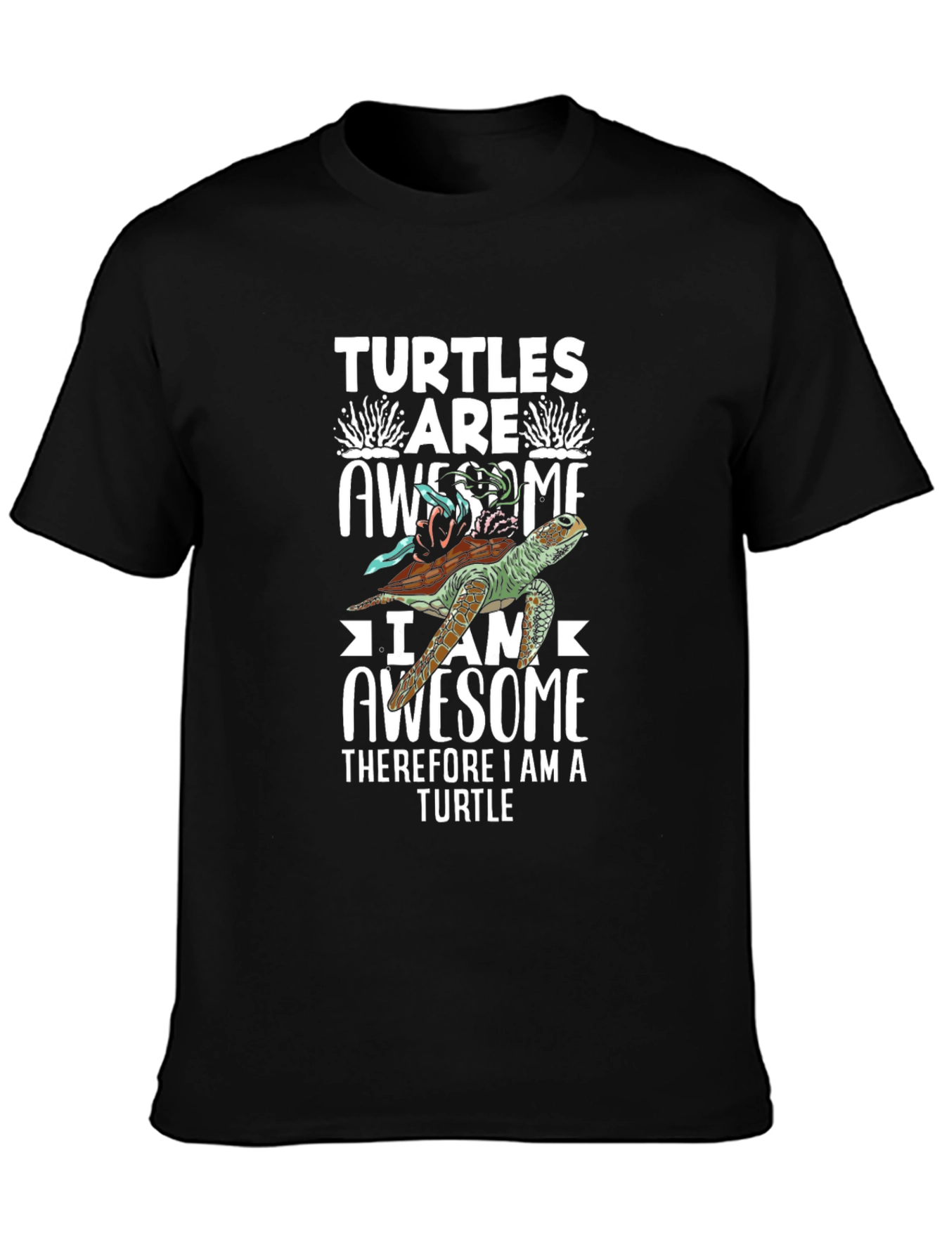 Awesome Turtle Graphic T-Shirt - Unisex