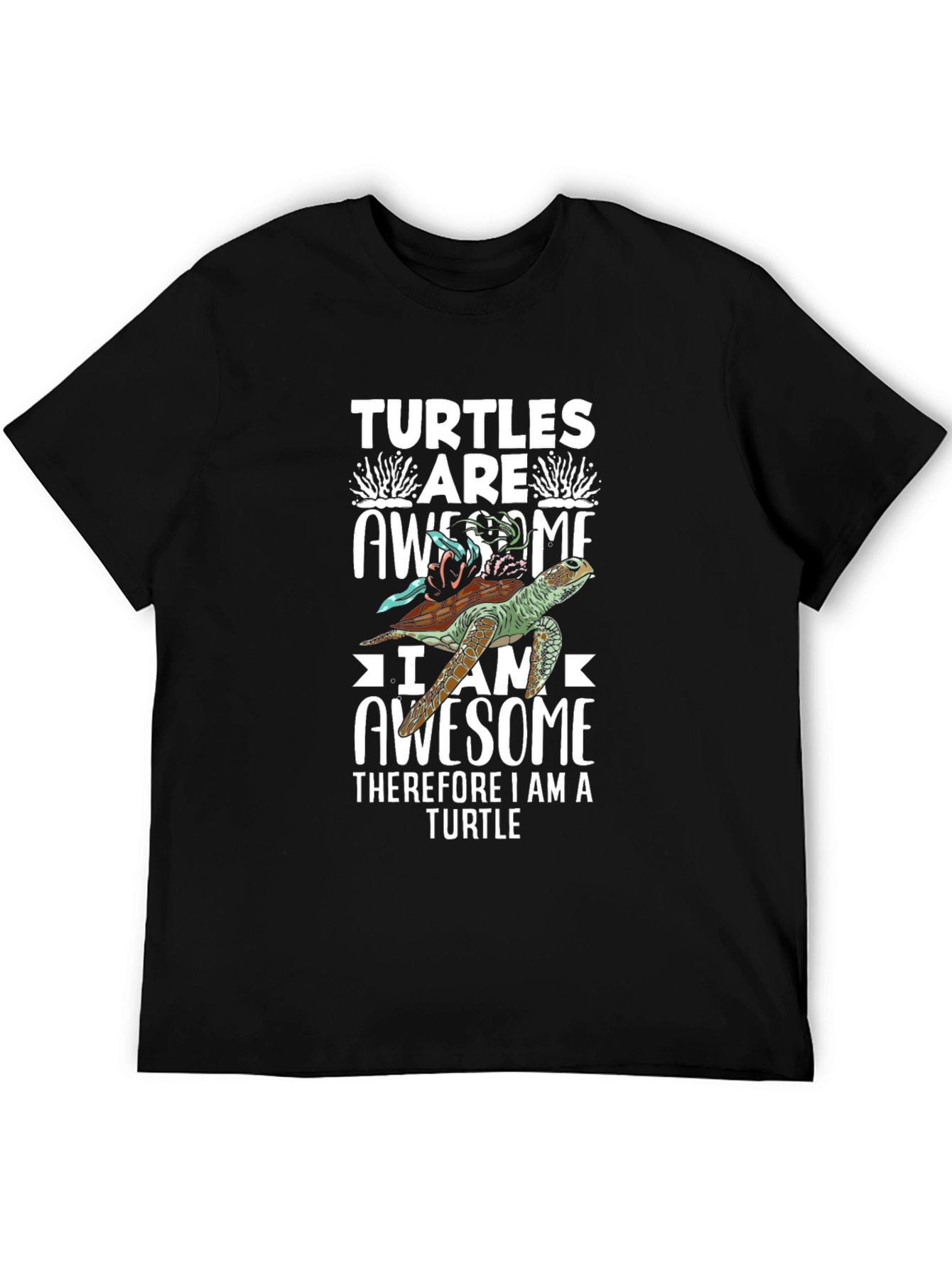 Awesome Turtle Graphic T-Shirt - Unisex