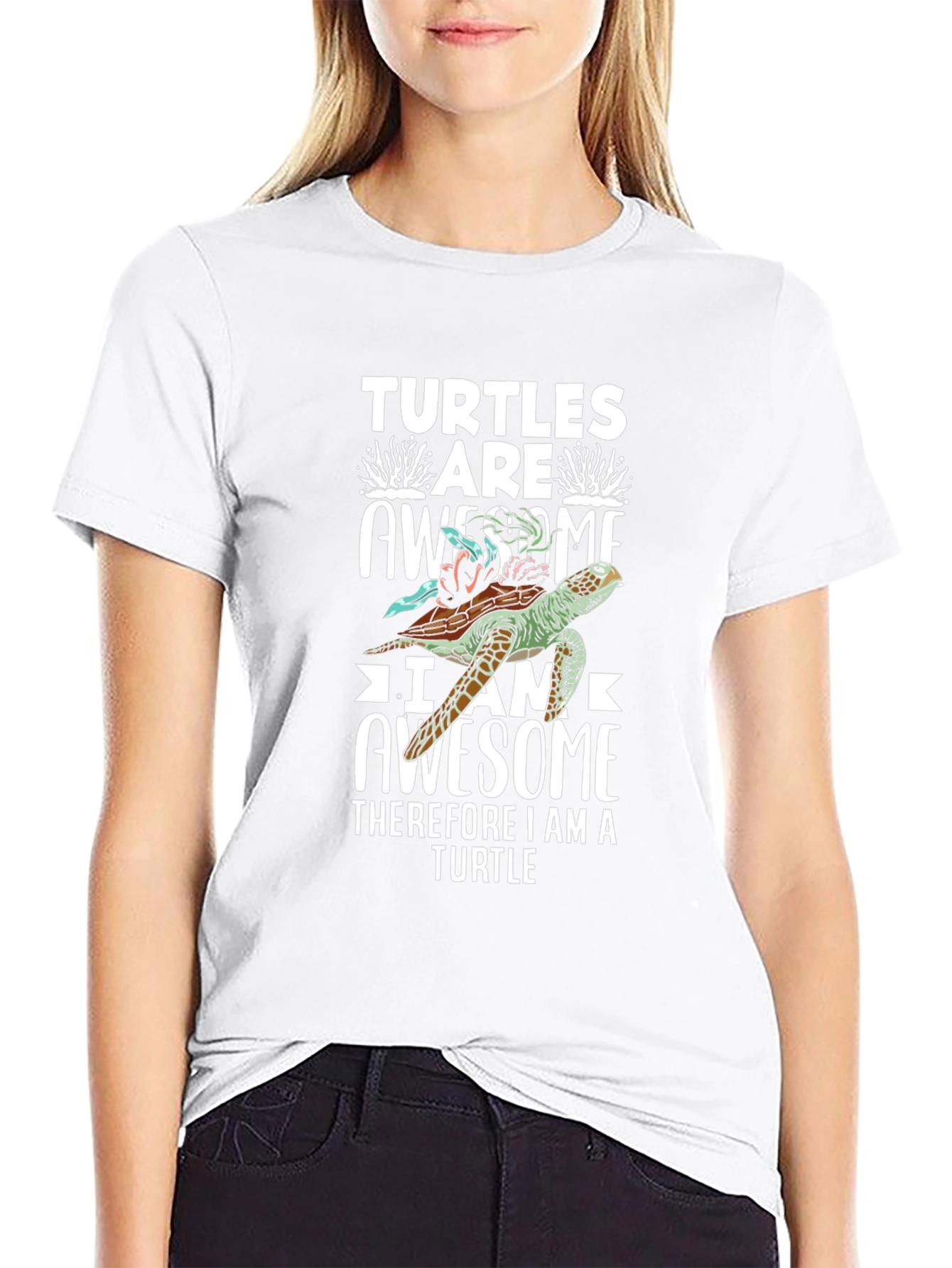 Awesome Turtle Graphic T-Shirt - Unisex